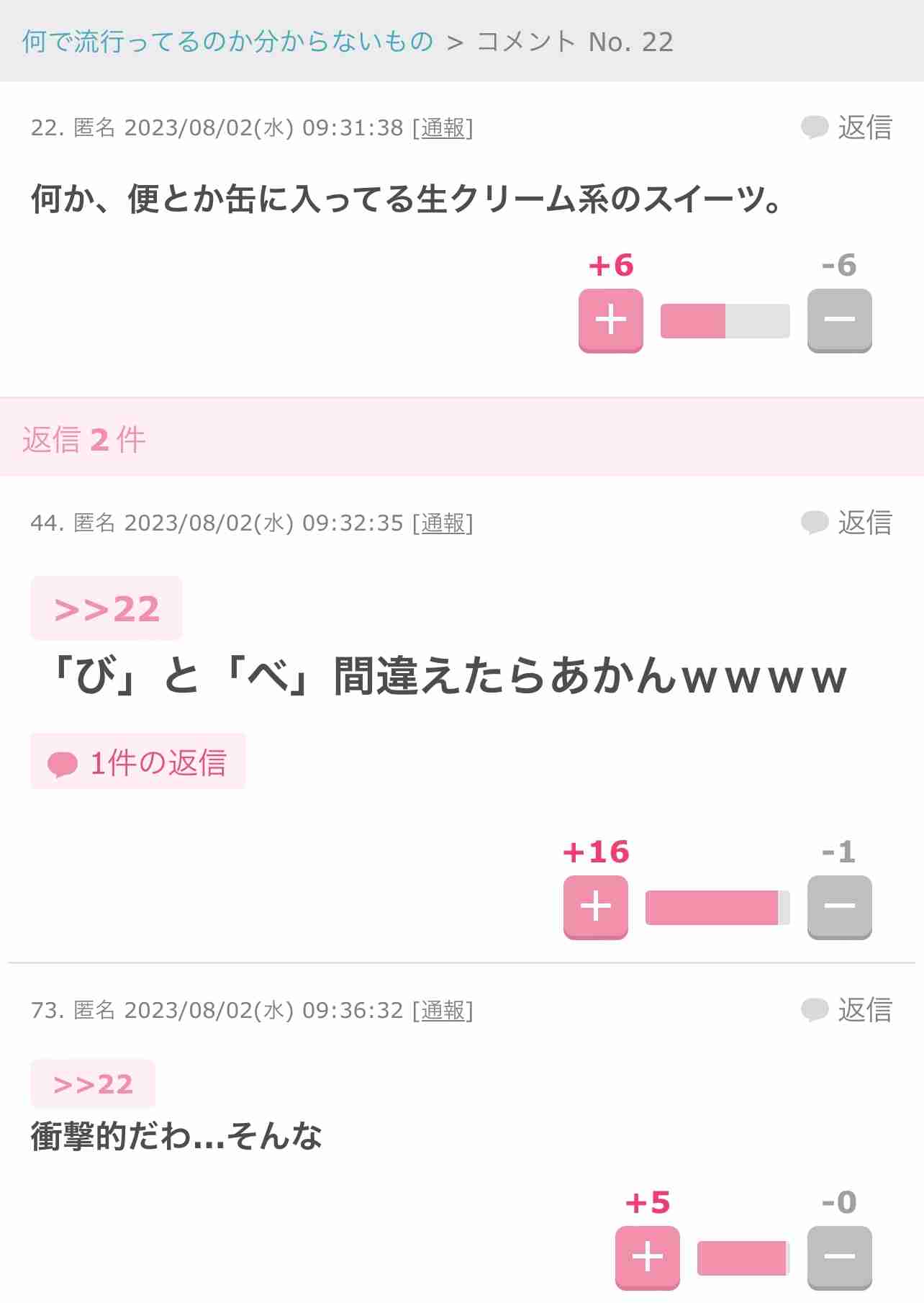 ガルちゃんで思わずスクショしたコメントpart13