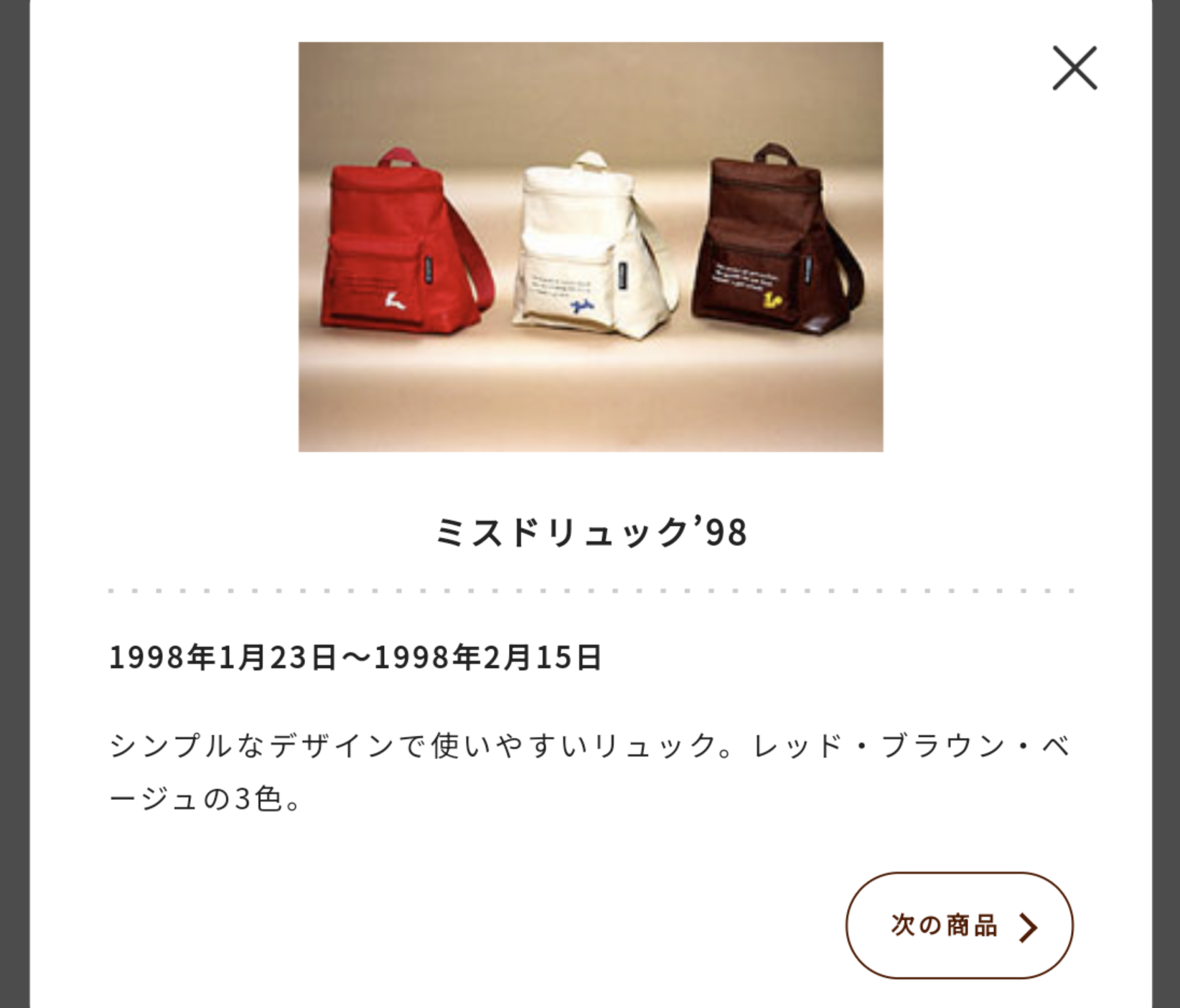 懐かしのリュックの画像を貼ろうPart3