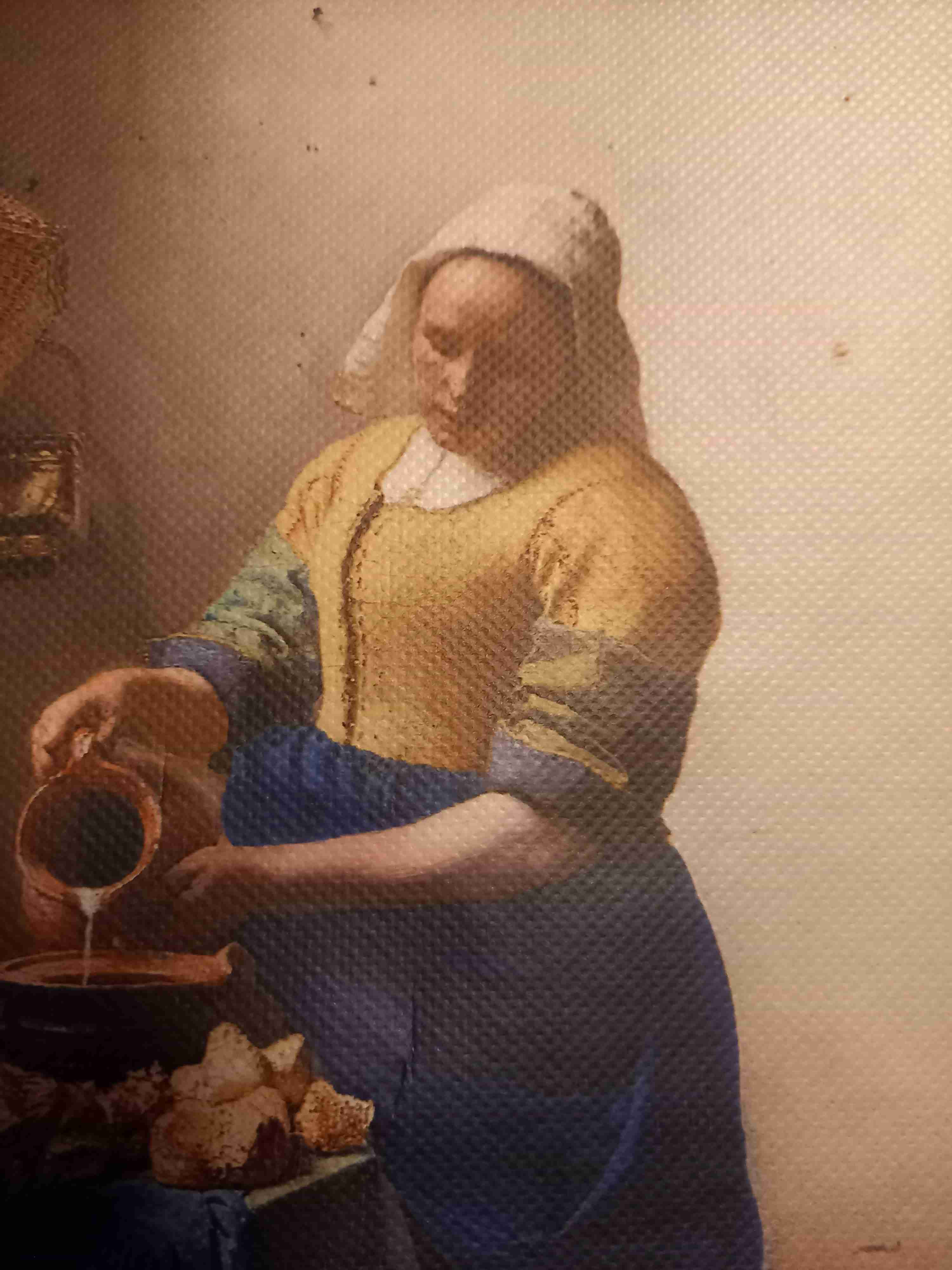 滝じゃねーか！　フェルメールの「牛乳を注ぐ女」がフィギュア化　ドバッとミルクが出るパーツに「欲しい」「買うしかない」の声