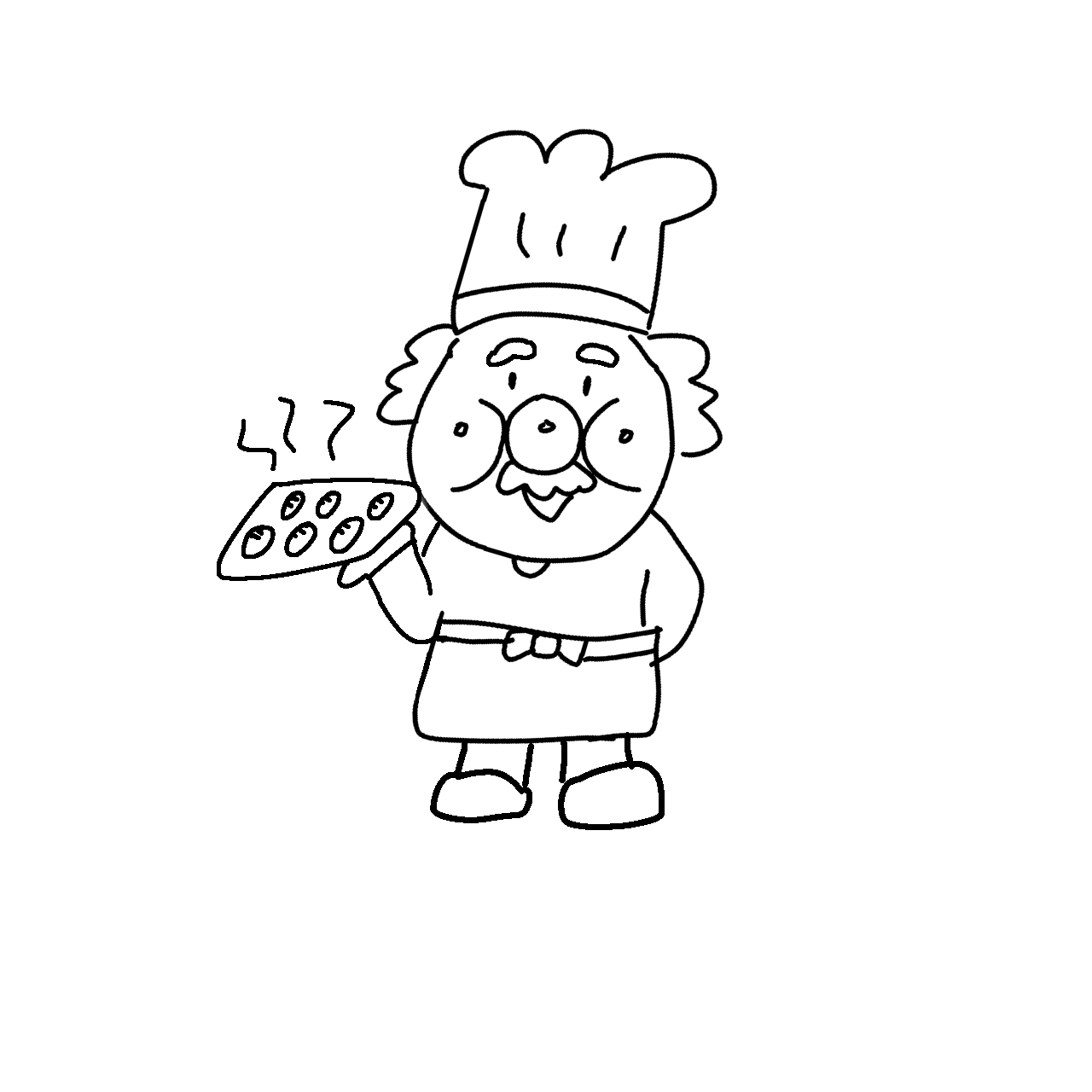 【お絵描き】記憶だけでアンパンマンのキャラを描くトピ