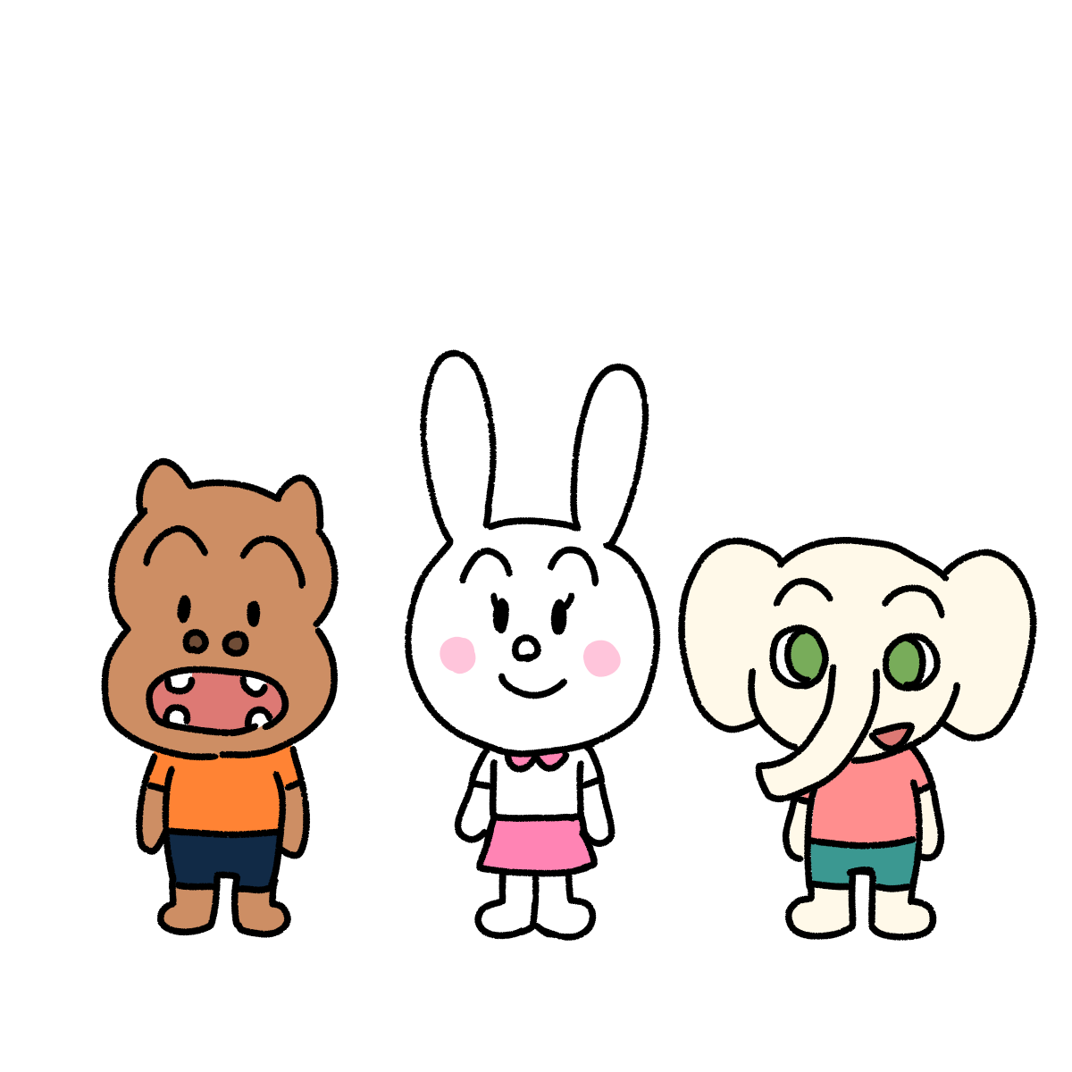 【お絵描き】記憶だけでアンパンマンのキャラを描くトピ