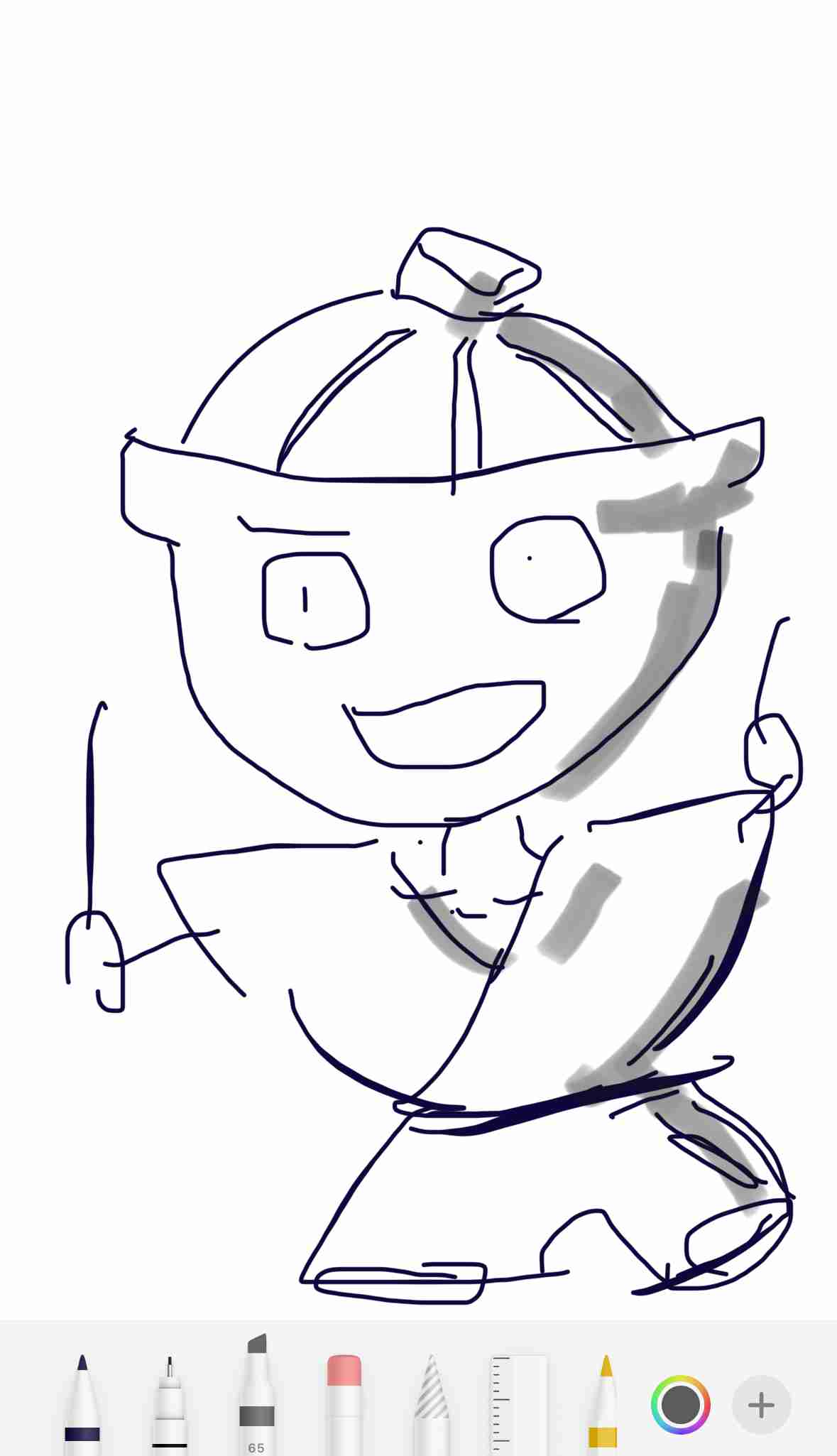 【お絵描き】記憶だけでアンパンマンのキャラを描くトピ