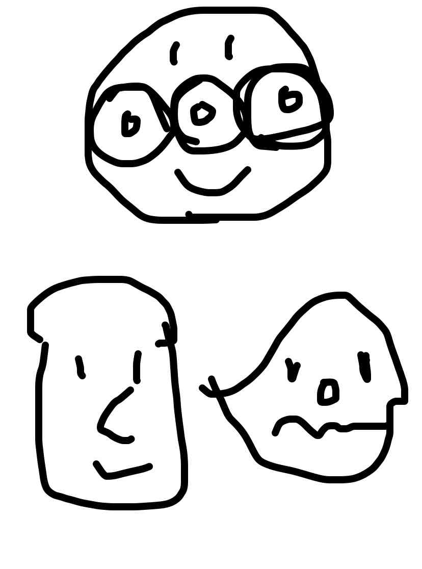 【お絵描き】記憶だけでアンパンマンのキャラを描くトピ
