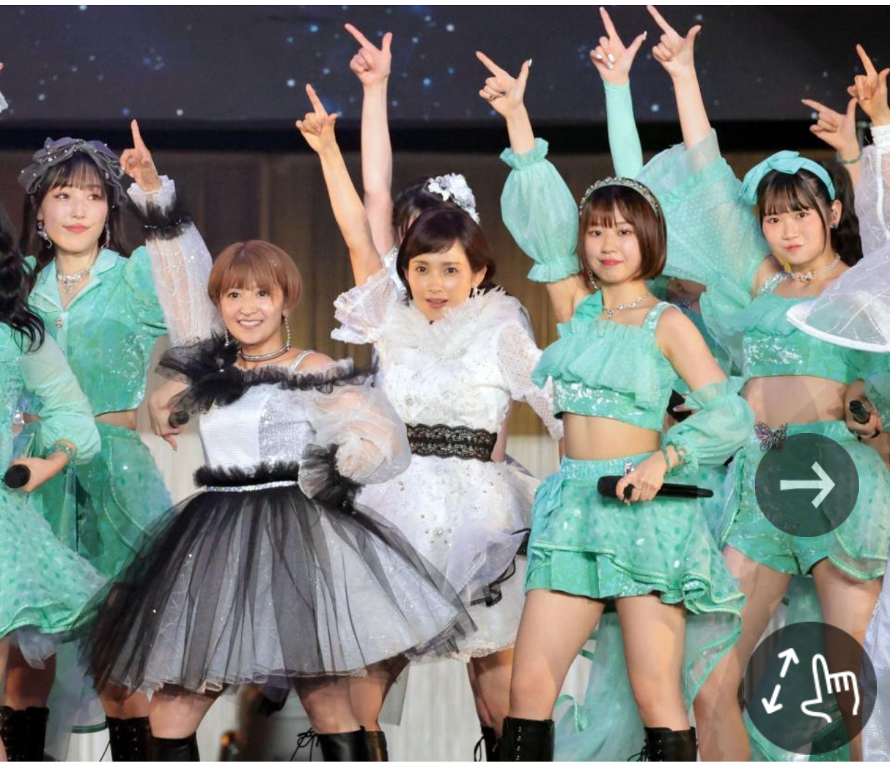 安倍なつみ　「なっちコール」に感慨「胸が熱くなる」　モー娘。ライブに登場