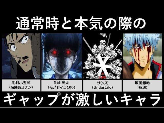 イメージと違ったキャラクター【ネタバレ注意】