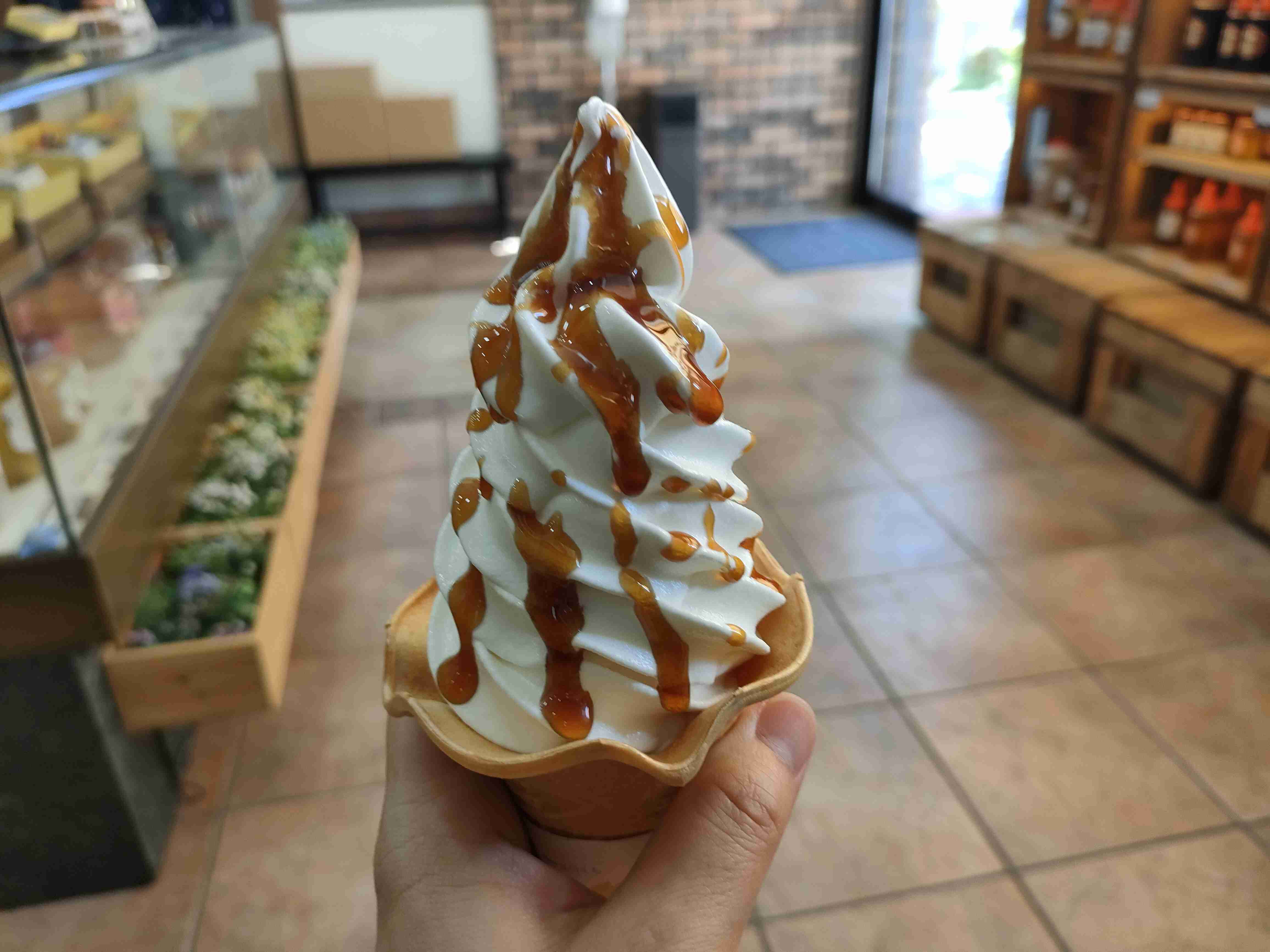 スマホで撮ったソフトクリーム・アイスクリームの画像が見たい