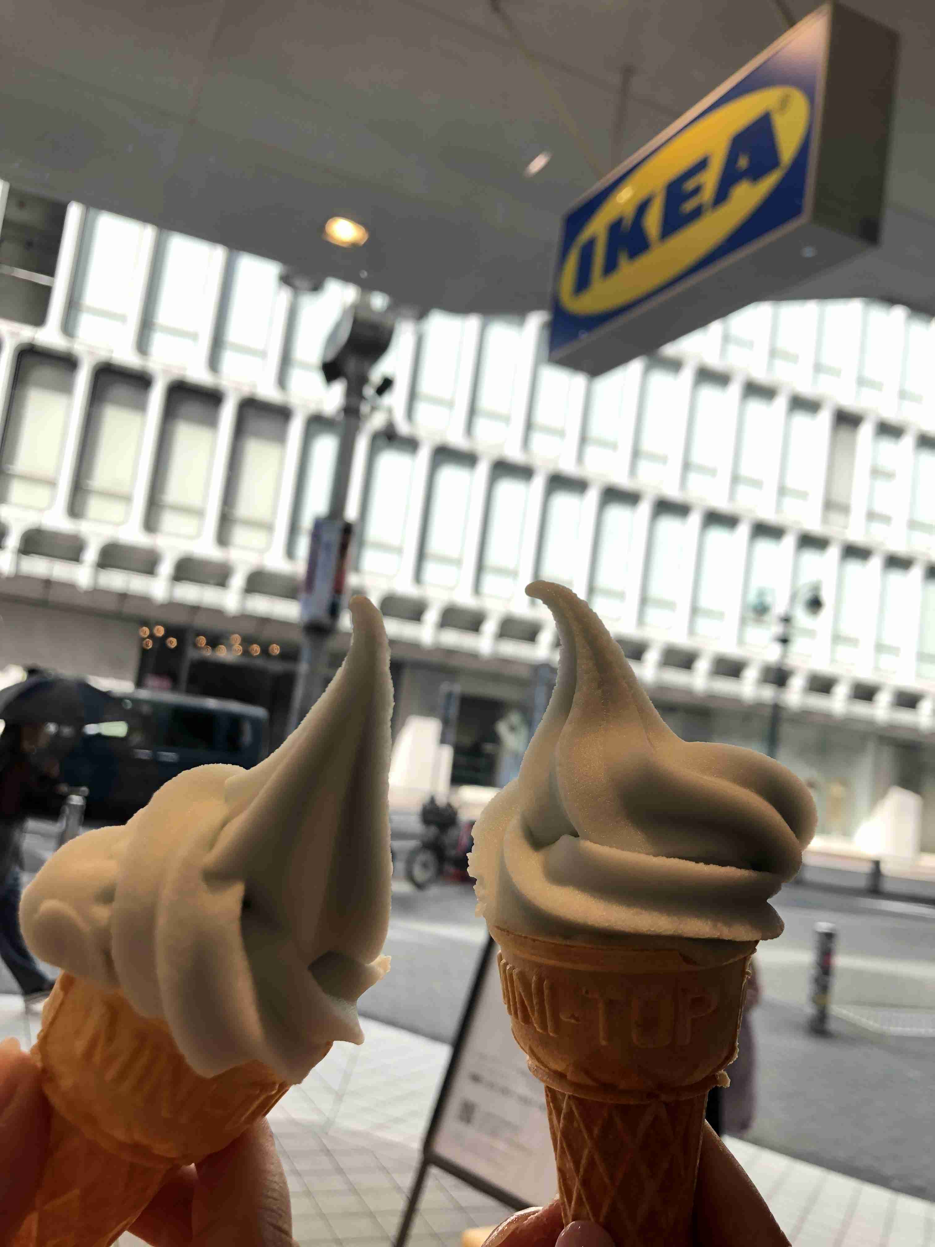 スマホで撮ったソフトクリーム・アイスクリームの画像が見たい