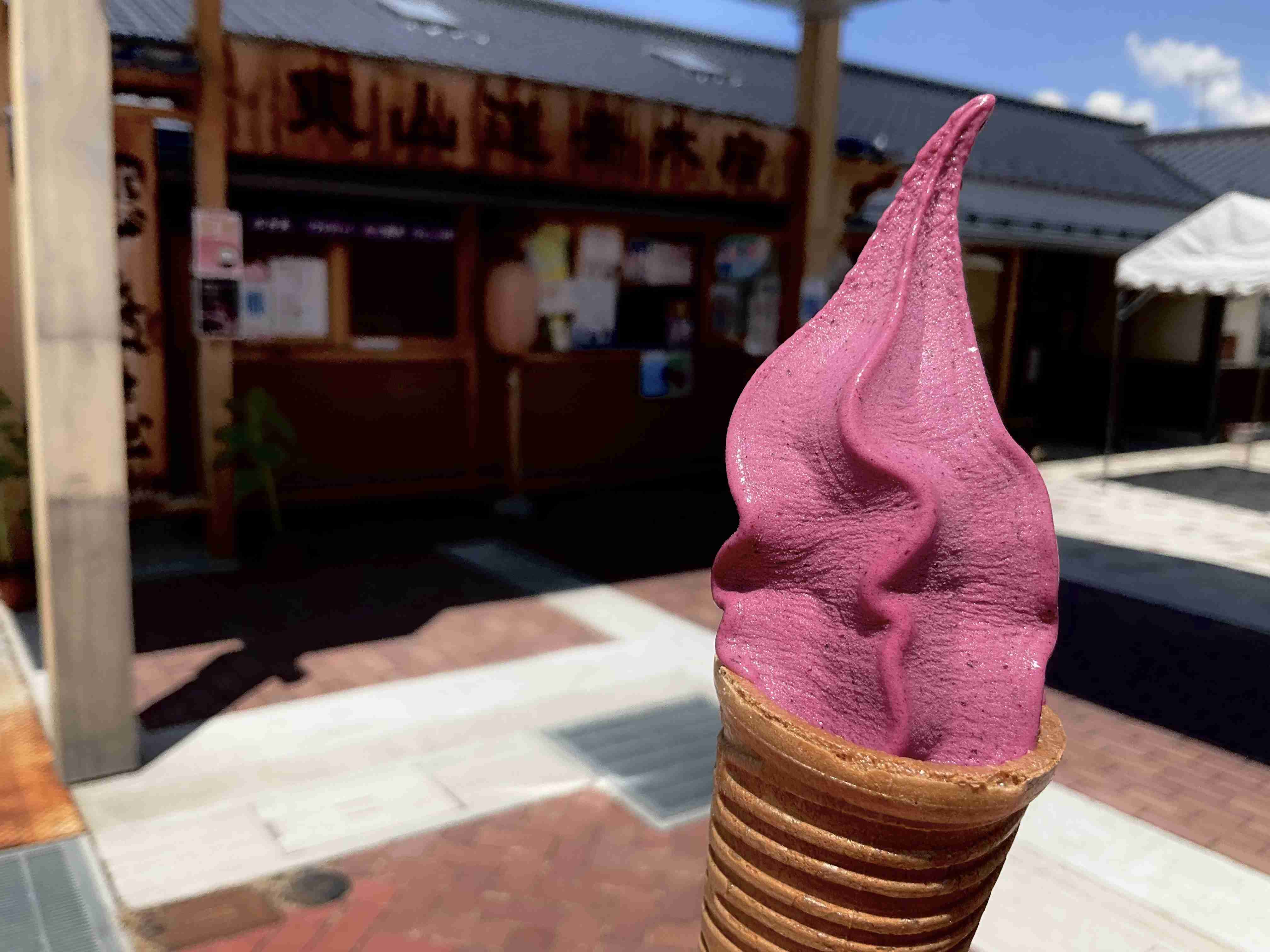 スマホで撮ったソフトクリーム・アイスクリームの画像が見たい