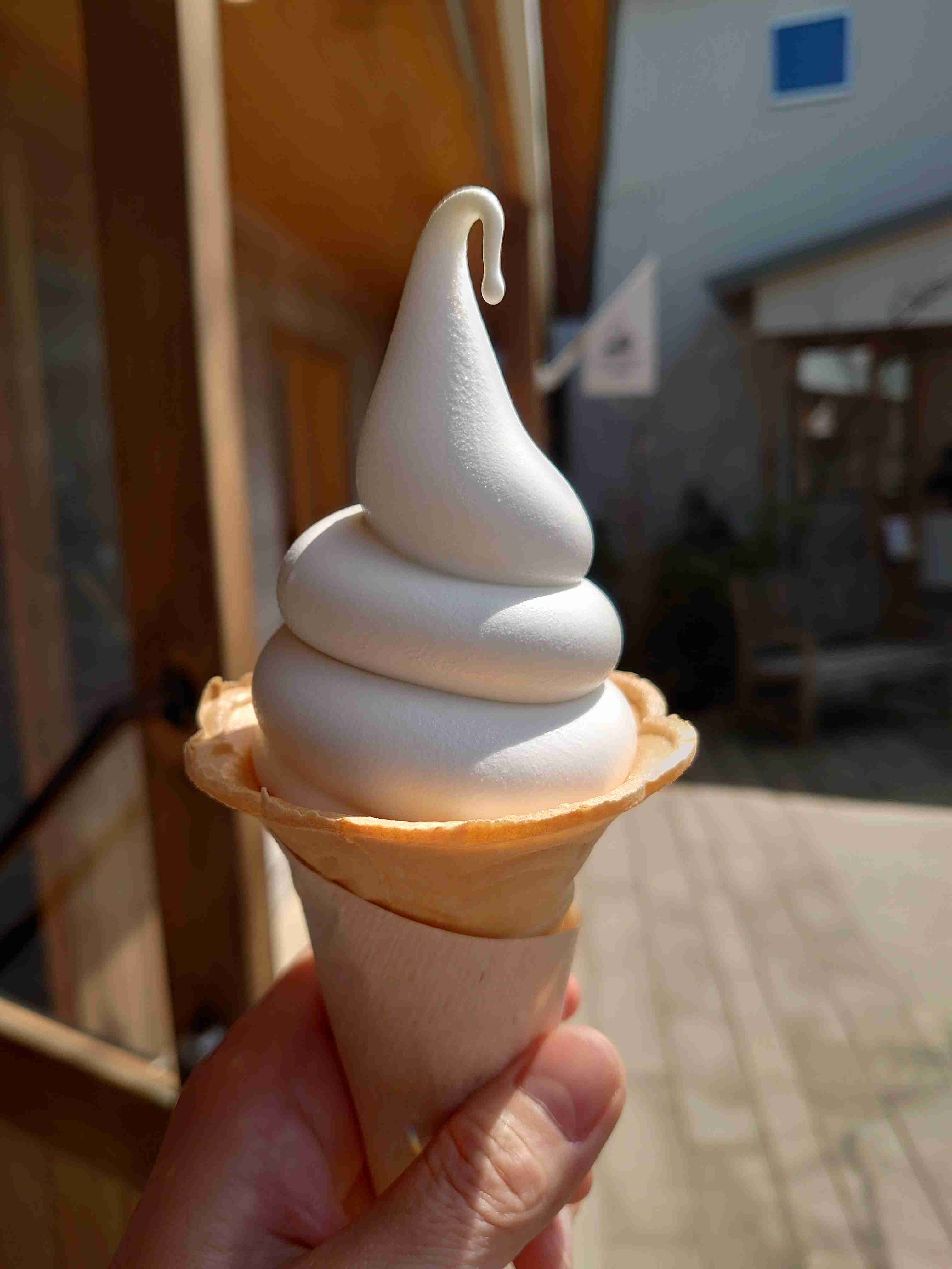 スマホで撮ったソフトクリーム・アイスクリームの画像が見たい