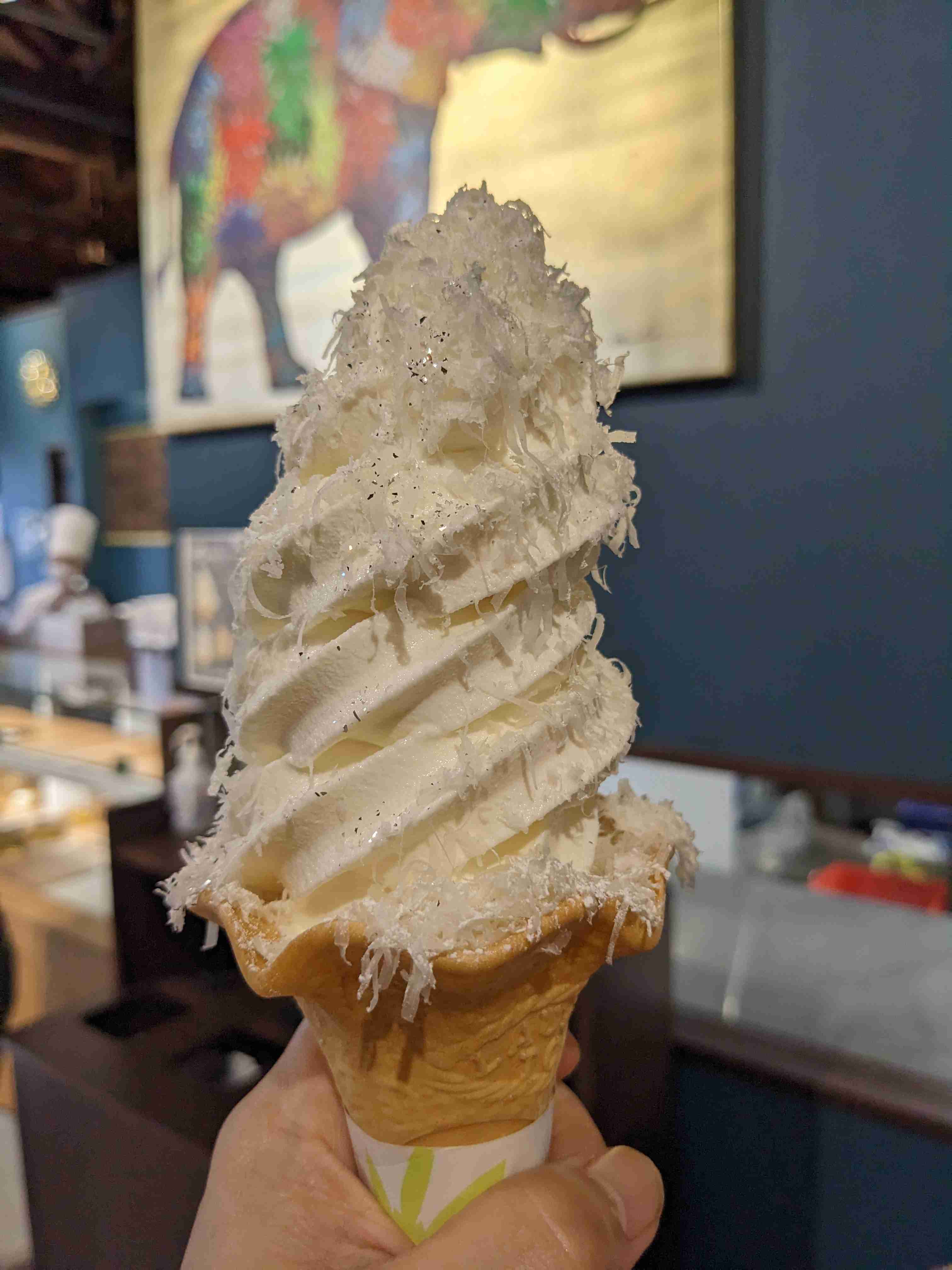 スマホで撮ったソフトクリーム・アイスクリームの画像が見たい
