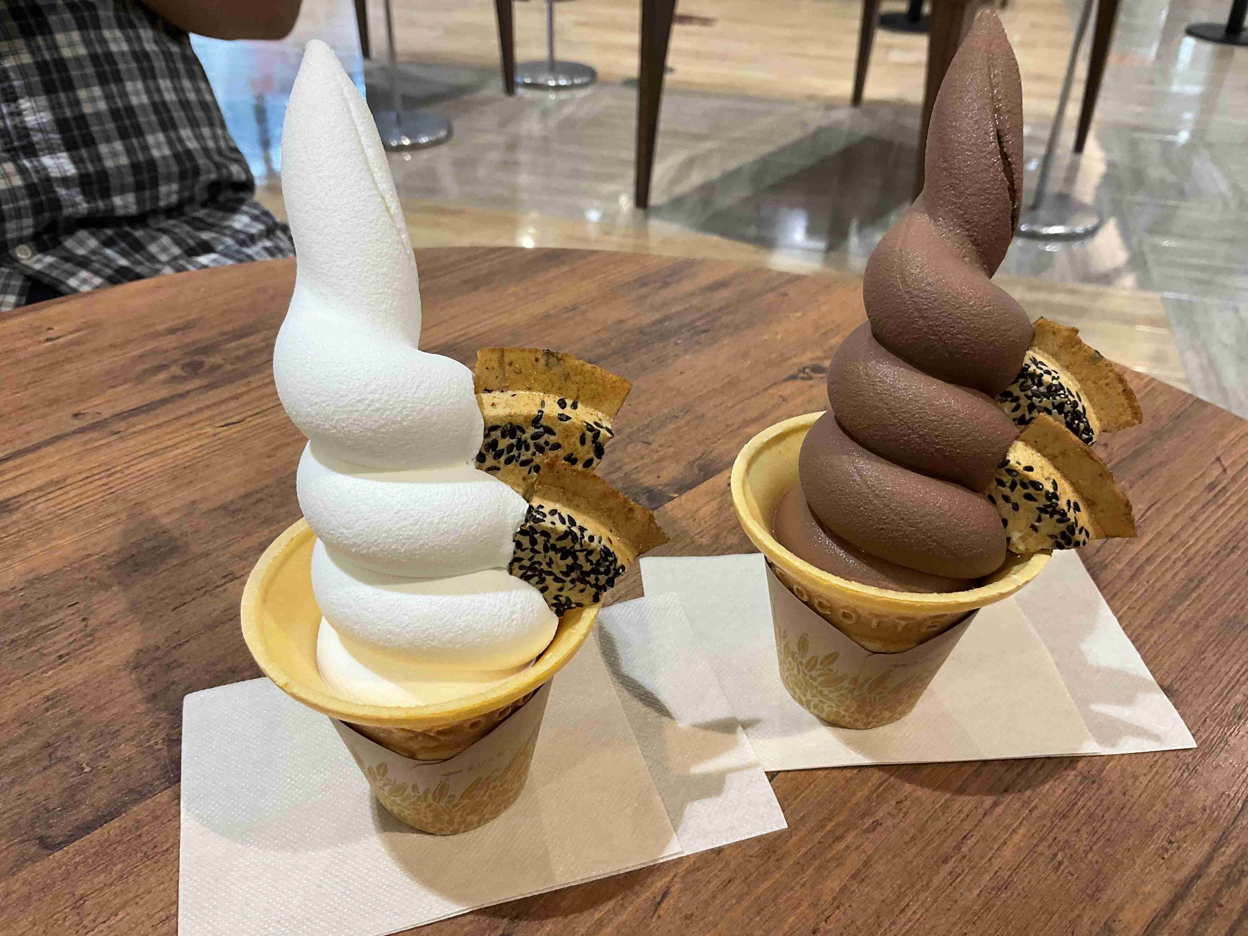 スマホで撮ったソフトクリーム・アイスクリームの画像が見たい