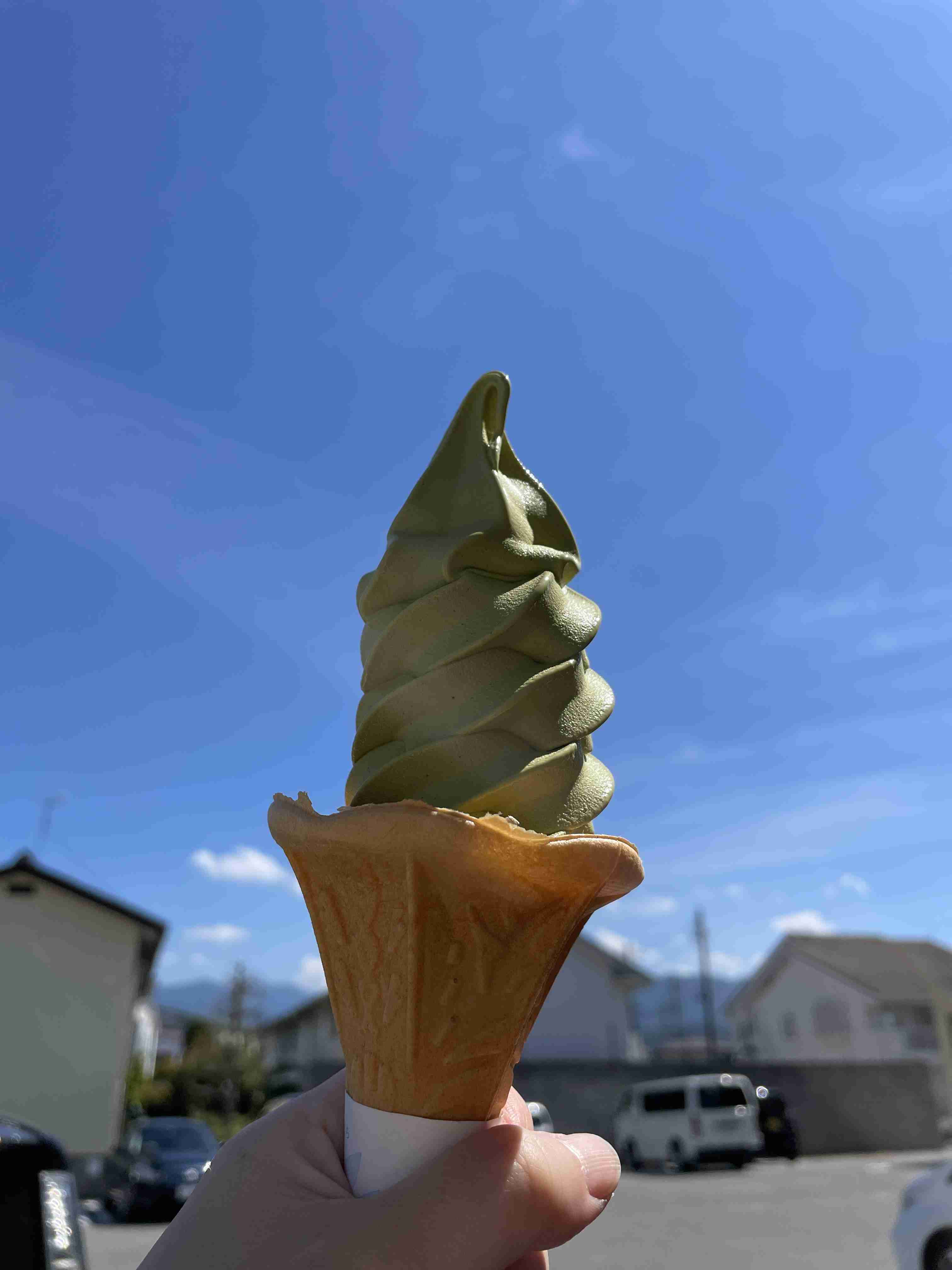 スマホで撮ったソフトクリーム・アイスクリームの画像が見たい