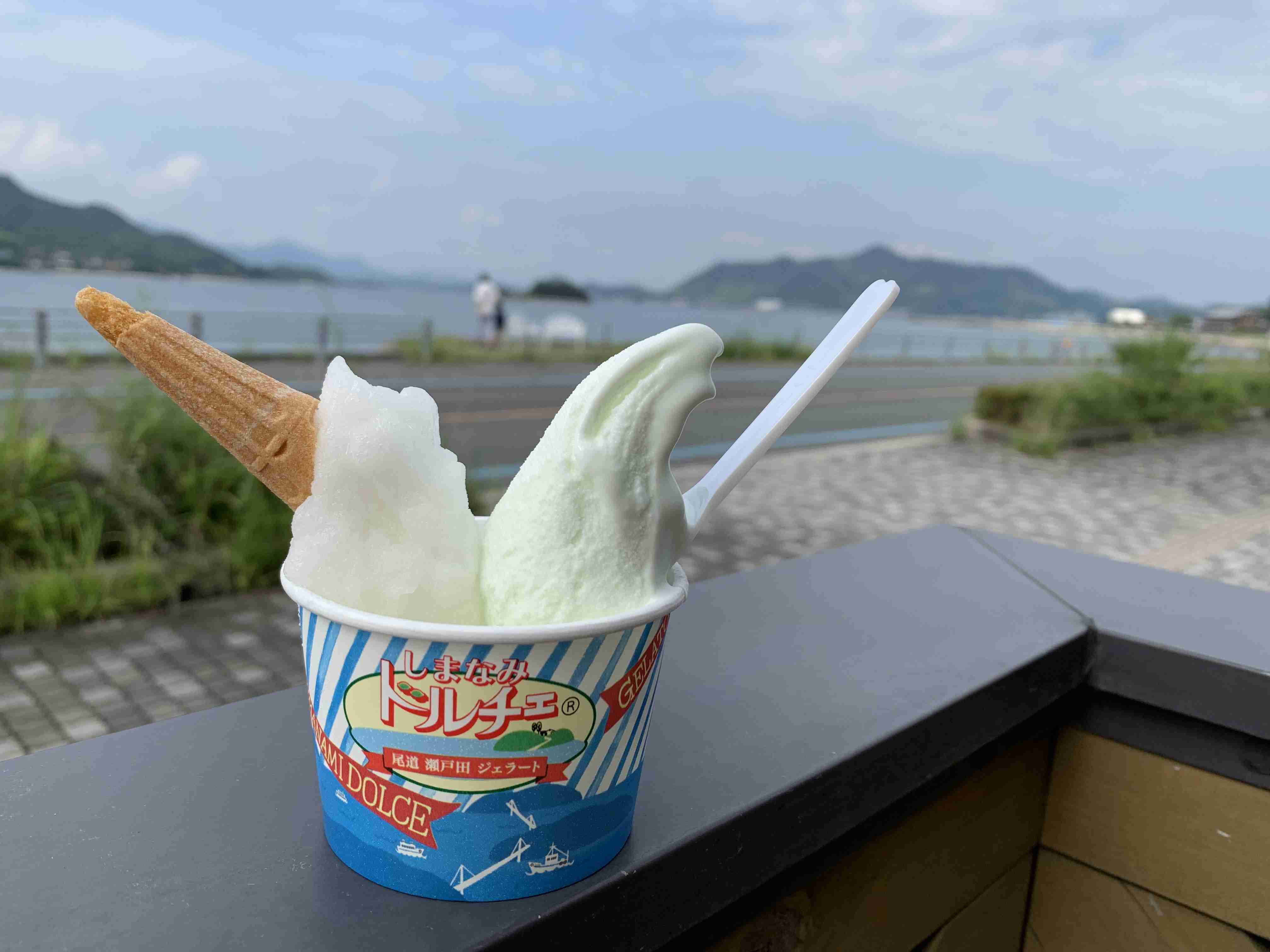 スマホで撮ったソフトクリーム・アイスクリームの画像が見たい