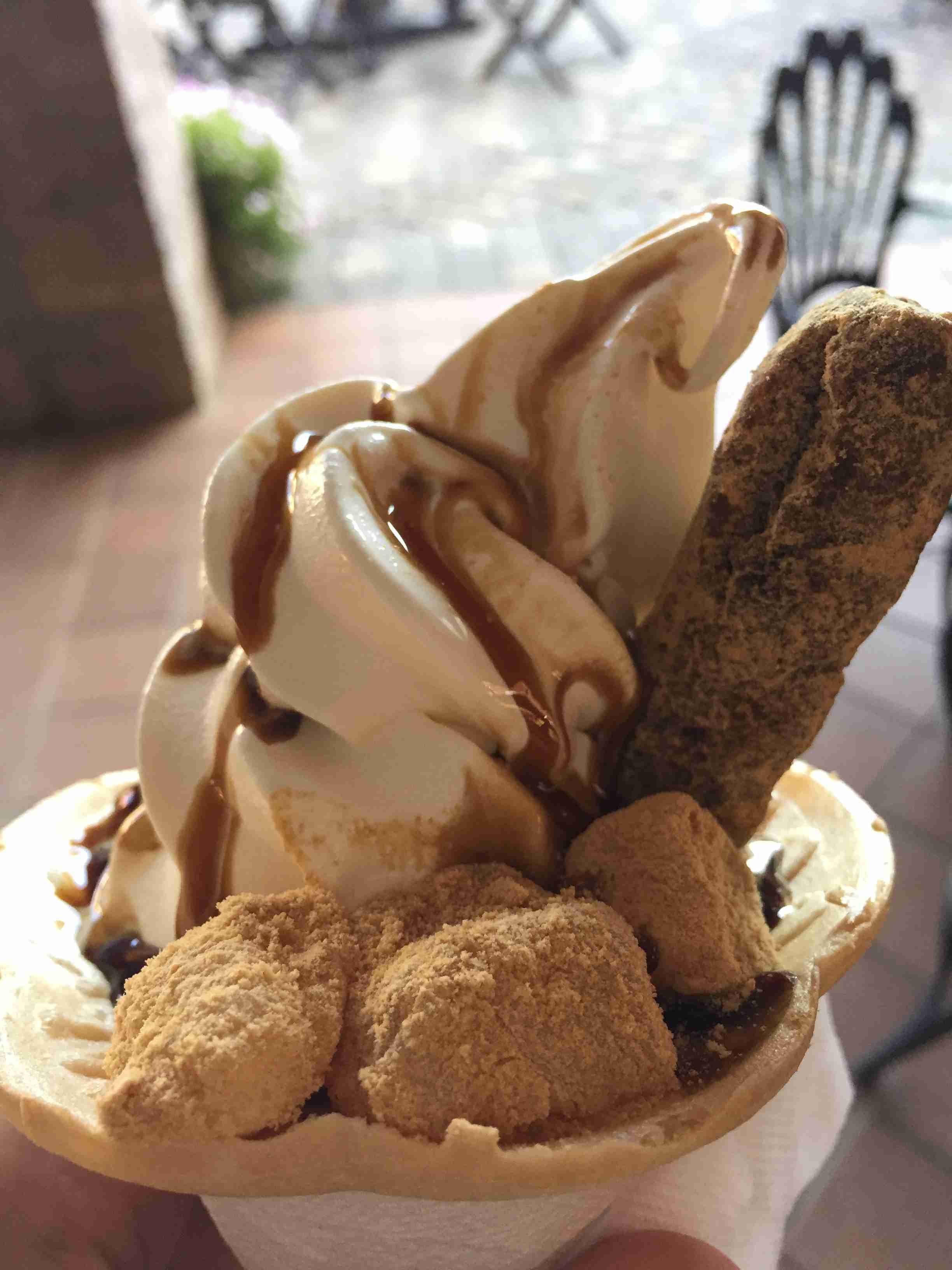 スマホで撮ったソフトクリーム・アイスクリームの画像が見たい