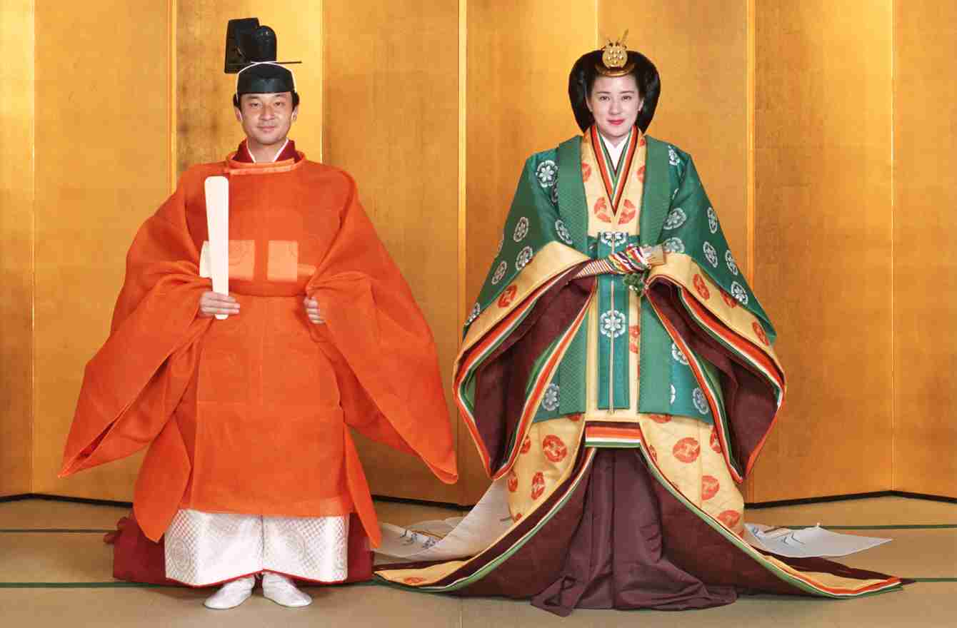 神社で神前式された人