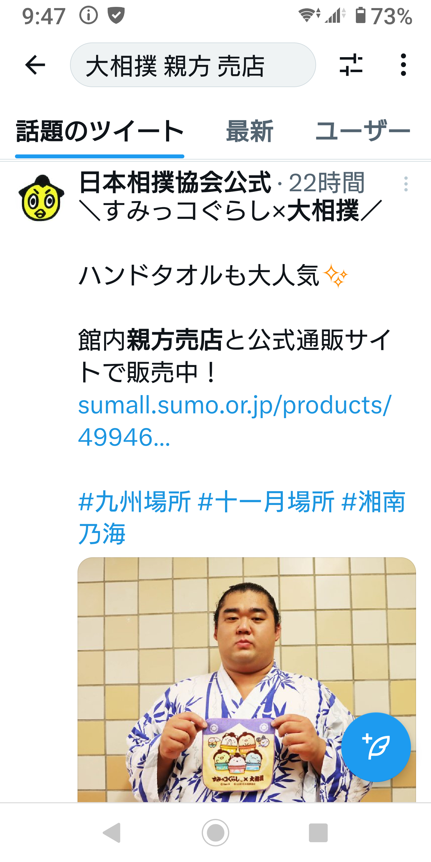 【感想・実況】大相撲11月九州場所を応援するトピ📣