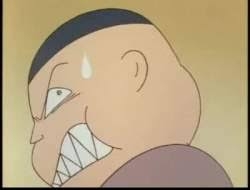 不機嫌を出す子供の友達