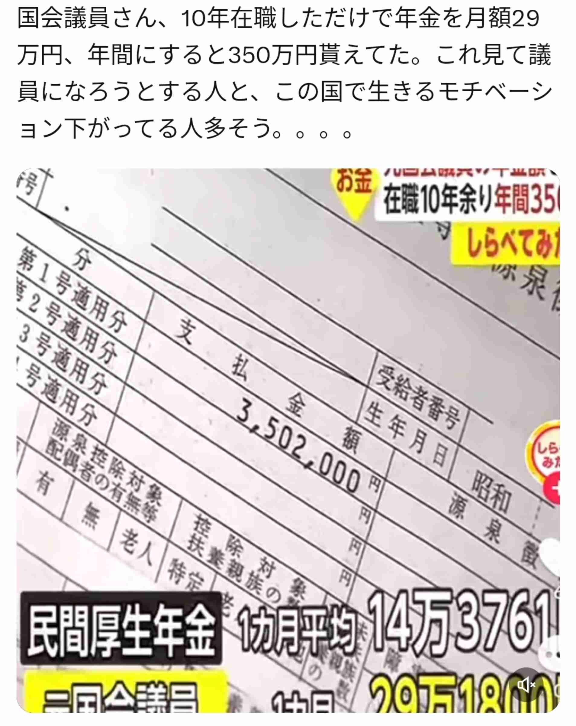 吉幾三、議員年金バッサリ「大したことやってねえ」年金世代に「5万6万でどうすんだよ1カ月」
