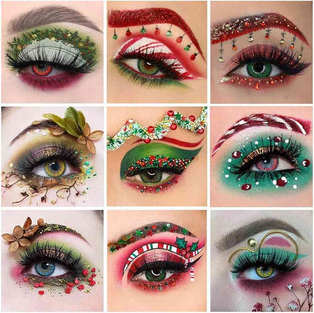 クリスマスっぽいメイクがしたい