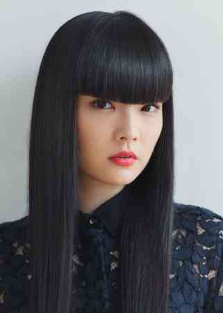 髪が綺麗に見える有名人の画像