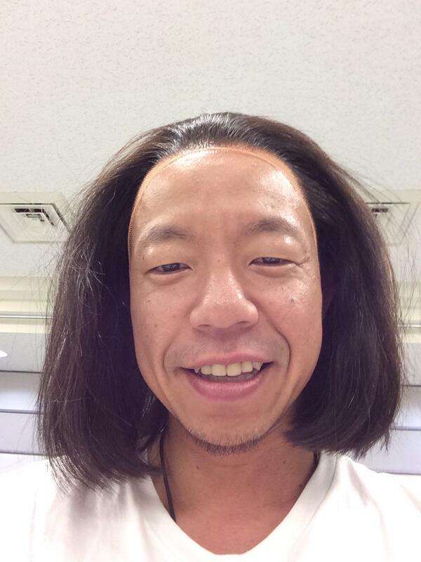 髪が綺麗に見える有名人の画像