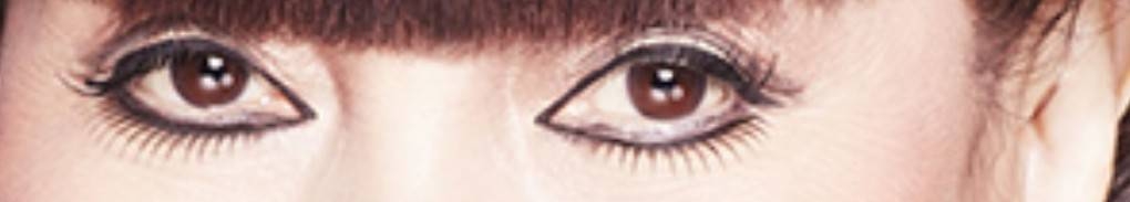 目だけで有名人を当ててください