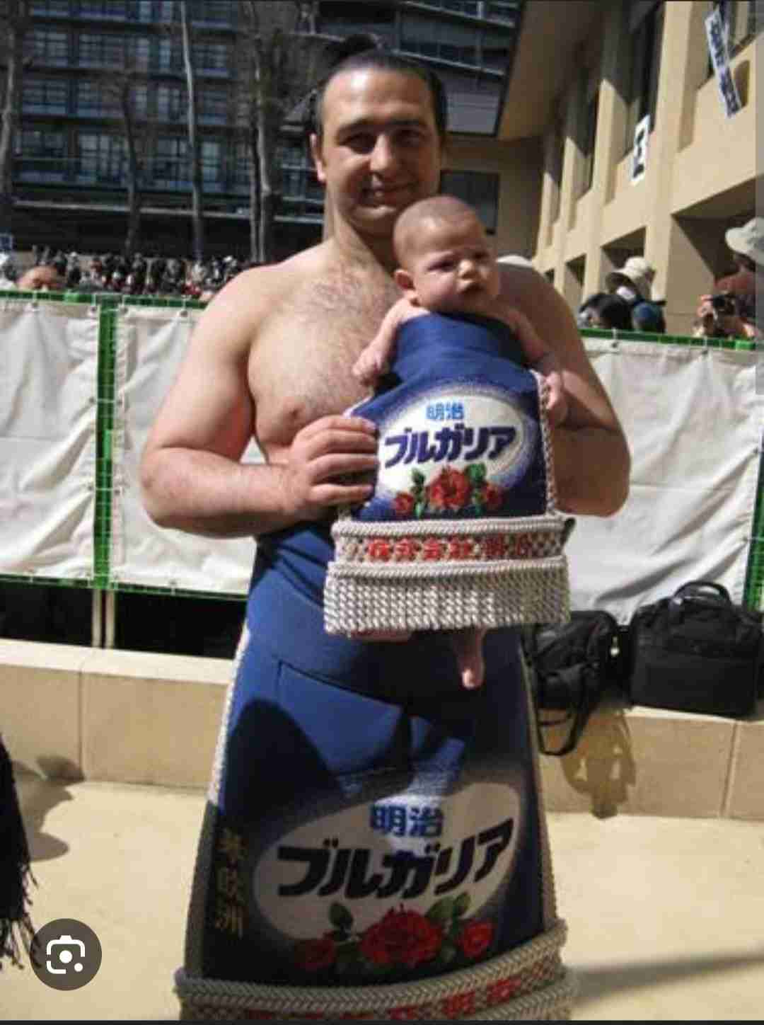 ふわもこジェラピケ化粧まわし、ネットで反響「かわいすぎるだろ」 貴景勝関に贈呈