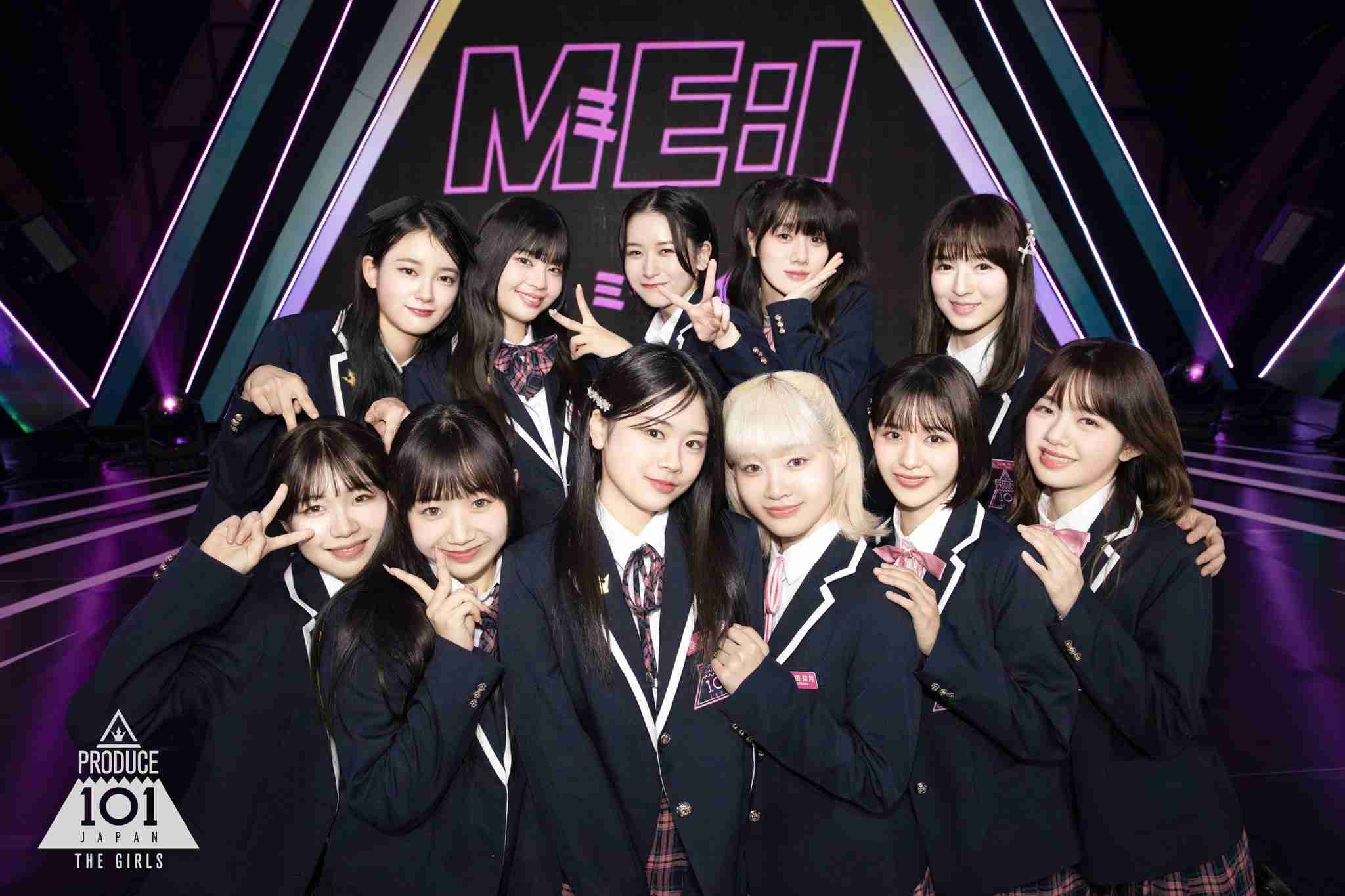【日プガールズ】「ME:I」デビューメンバー11人決定 1位は笠原桃奈