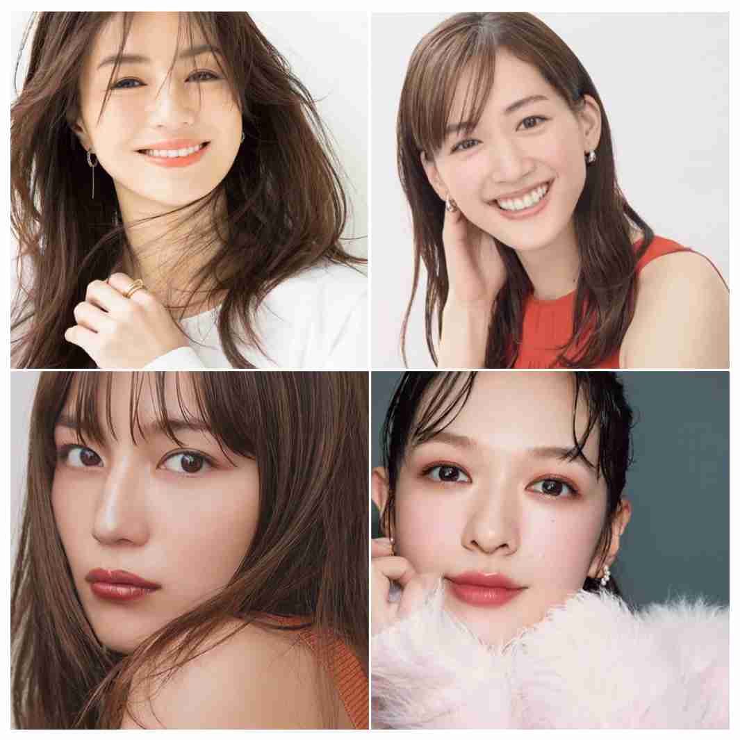 好きな顔4人集めてみた！【女性編】part10