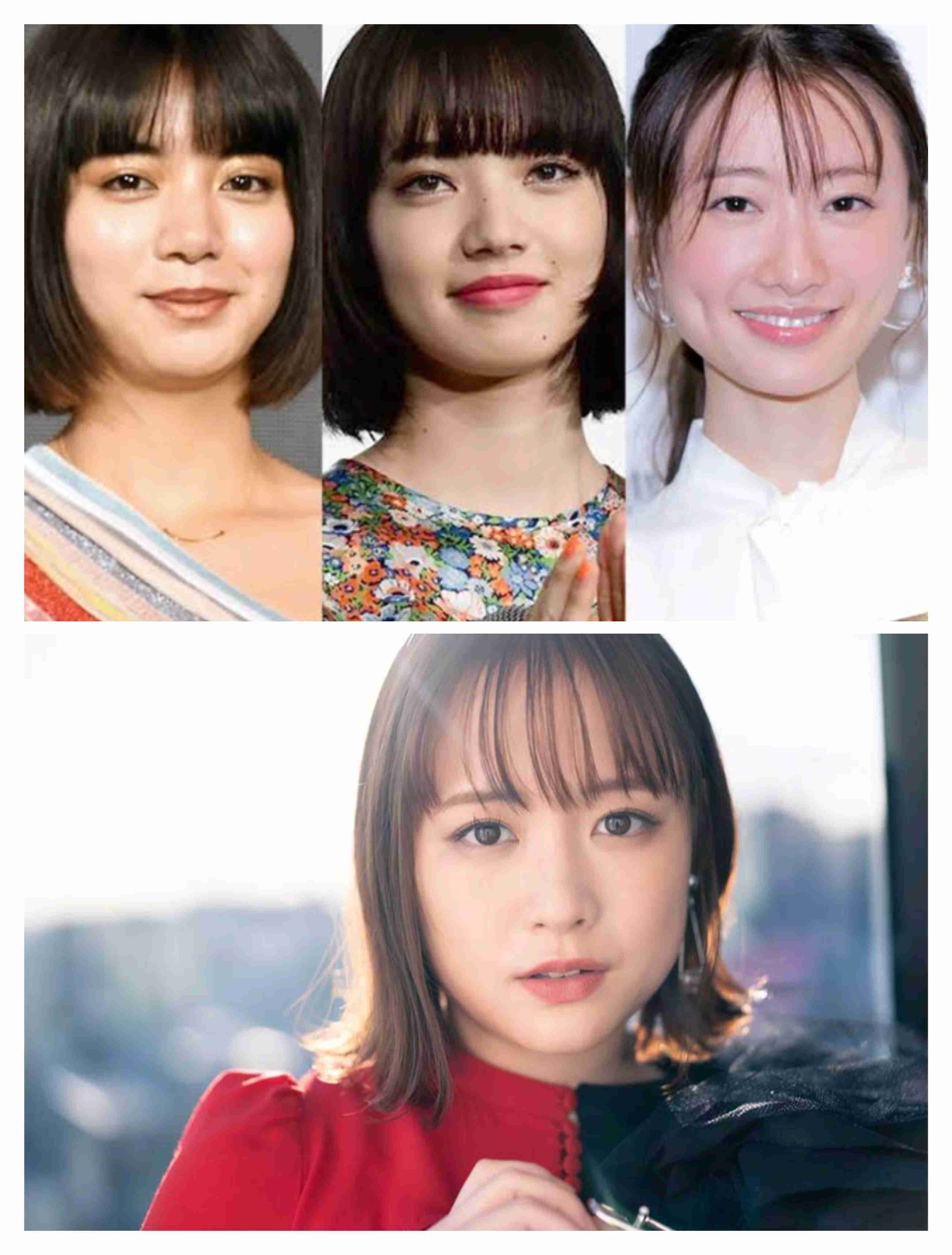 好きな顔4人集めてみた！【女性編】part10