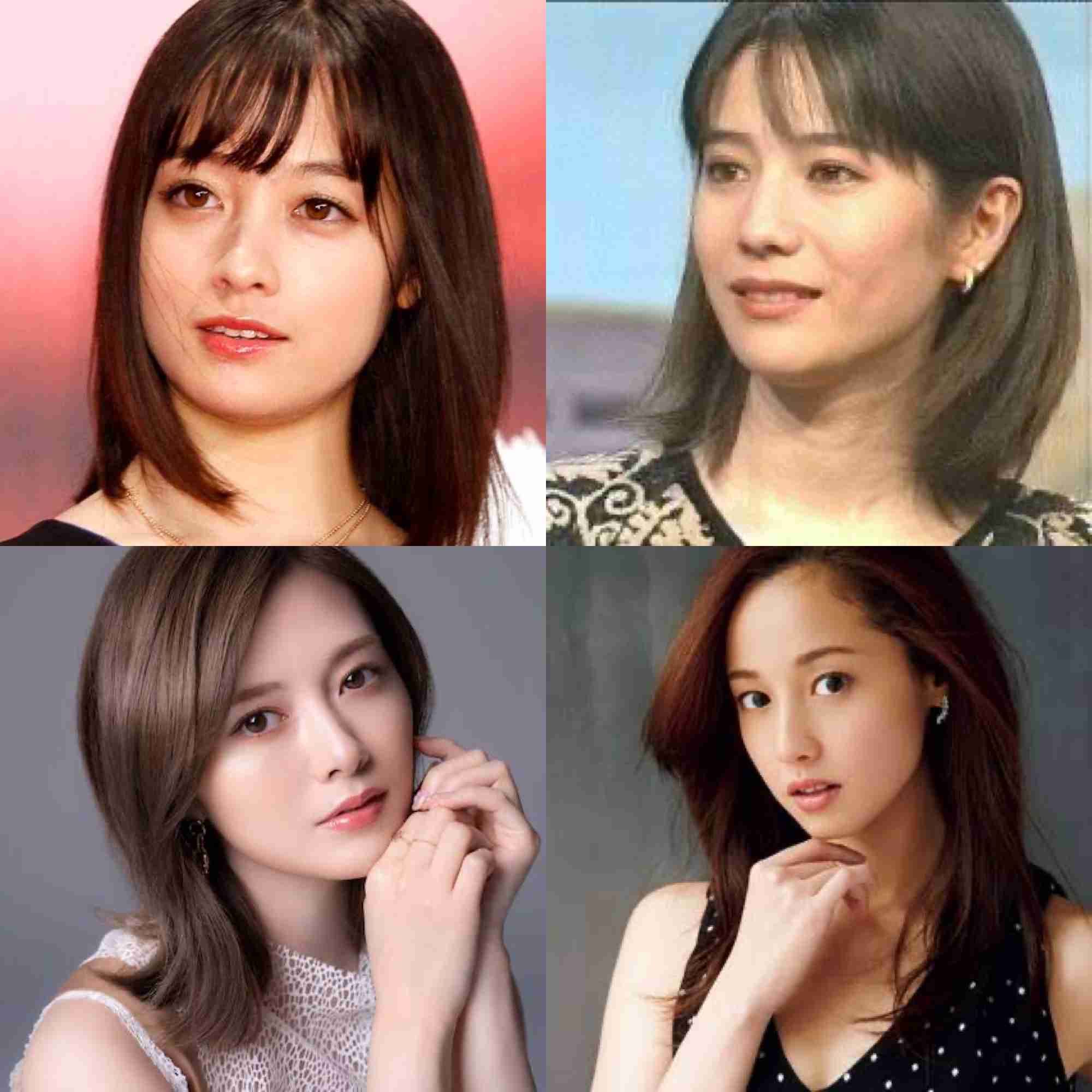 好きな顔4人集めてみた！【女性編】part10
