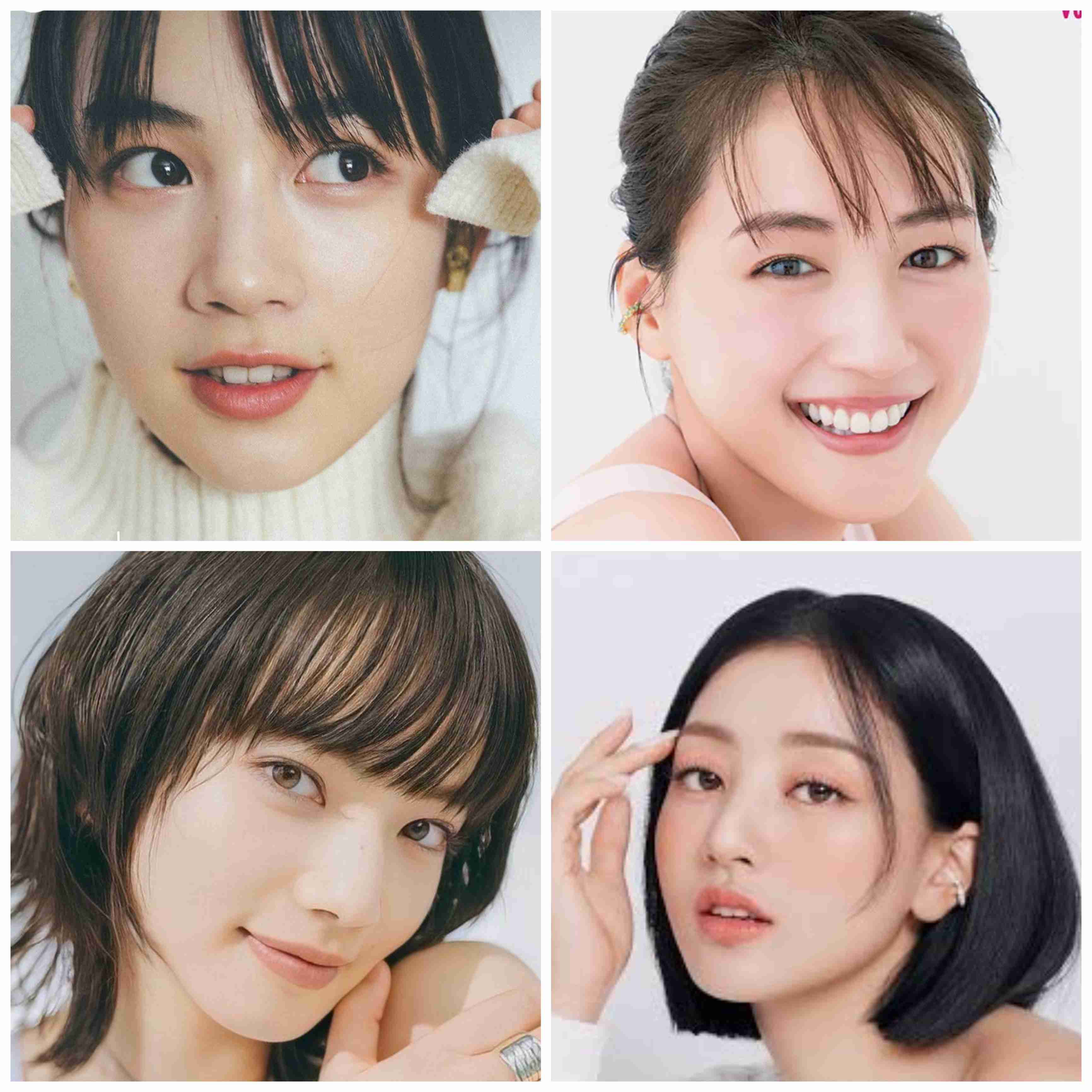 好きな顔4人集めてみた！【女性編】part10