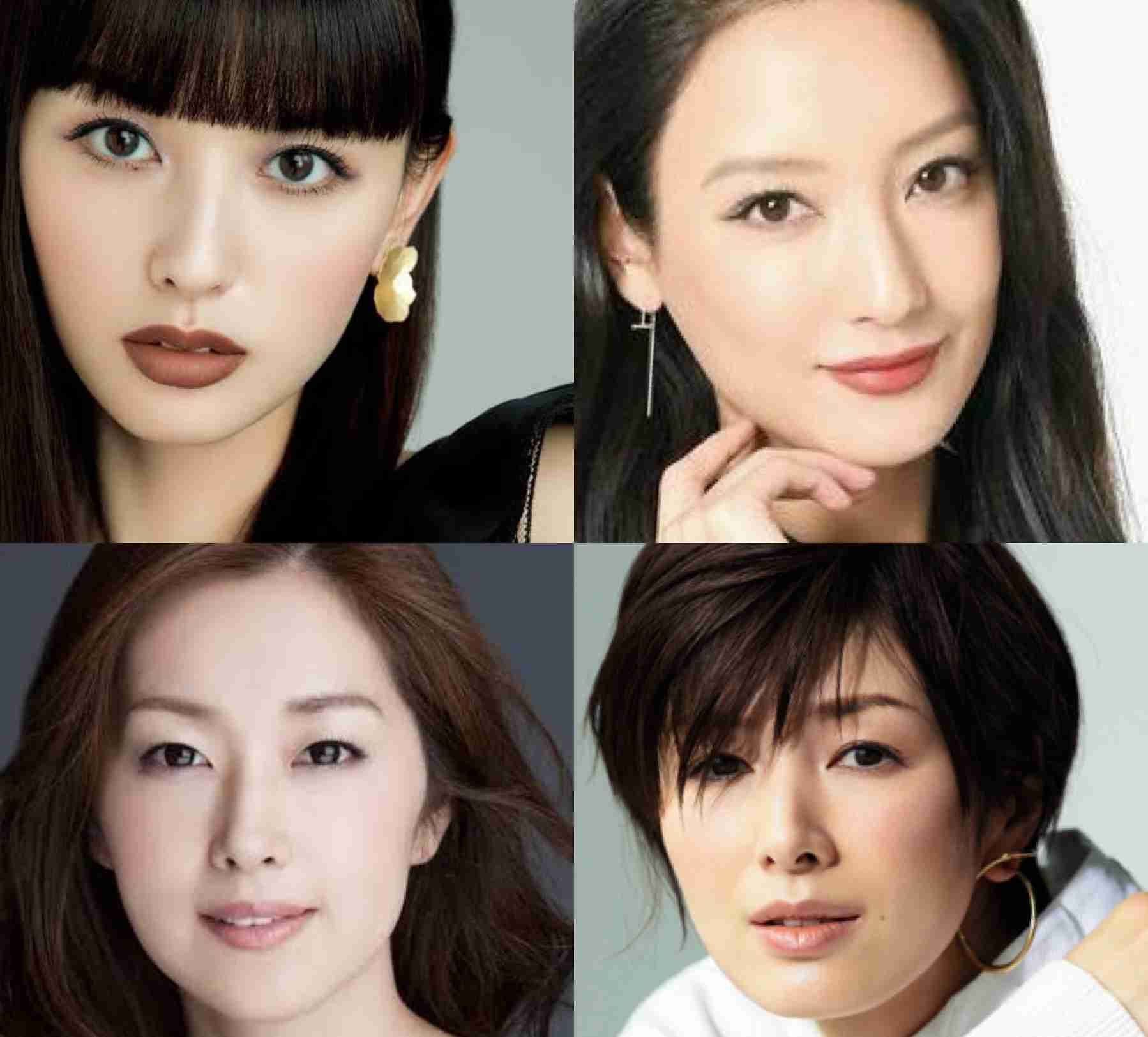 好きな顔4人集めてみた！【女性編】part10