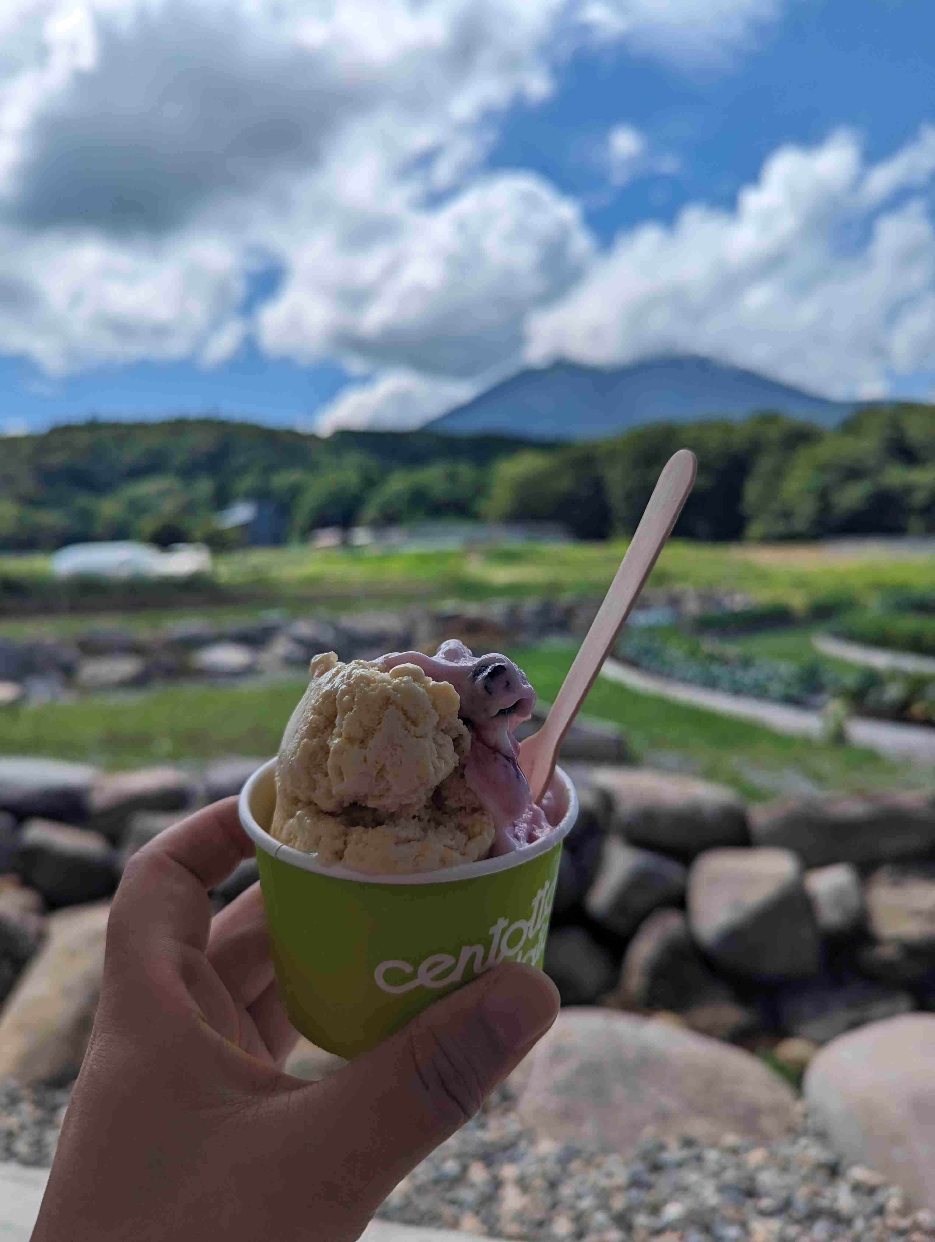 スマホで撮ったソフトクリーム・アイスクリームの画像が見たい