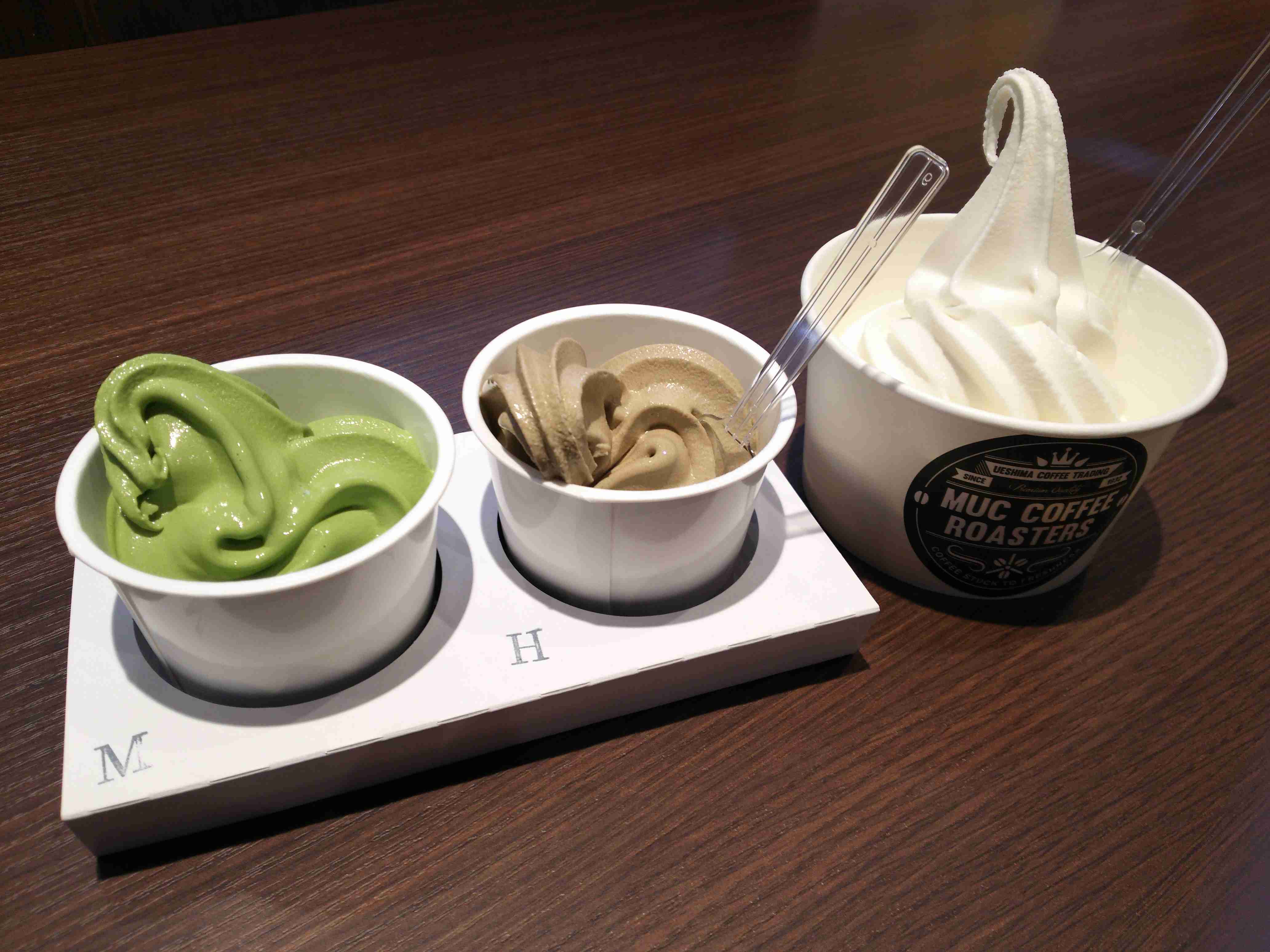 スマホで撮ったソフトクリーム・アイスクリームの画像が見たい