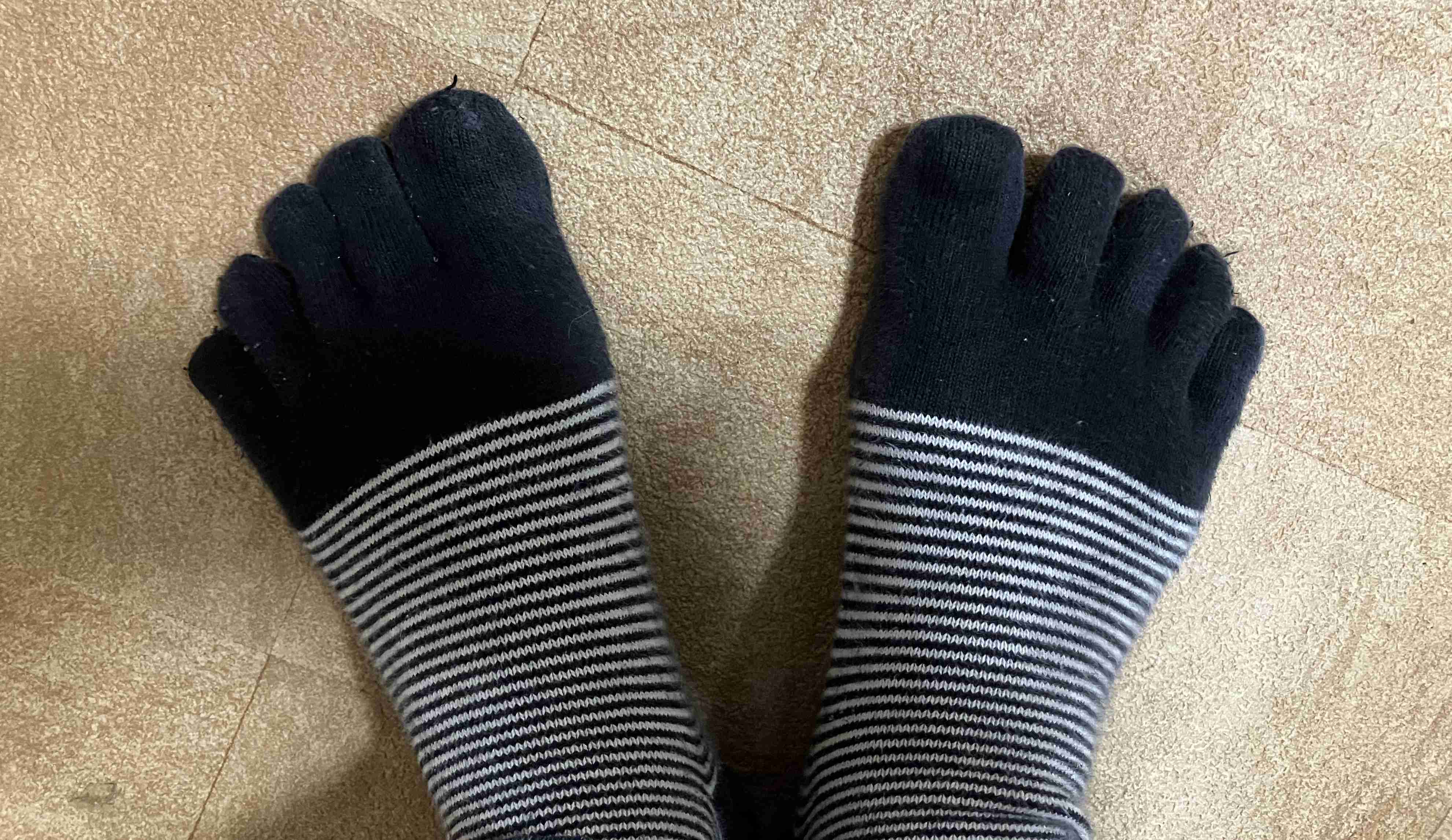 五本指靴下を愛用してる方