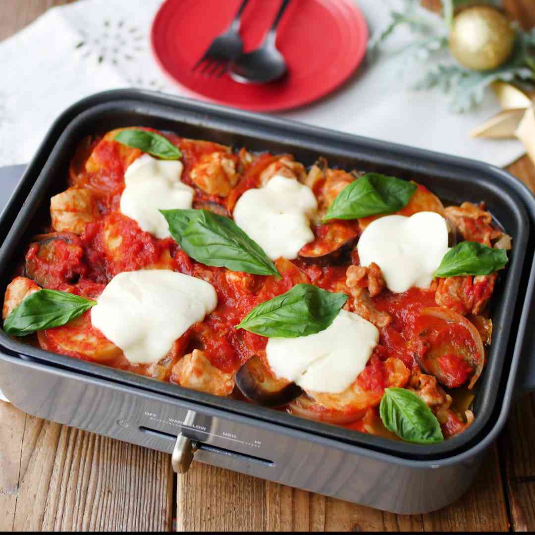 ホットプレートで出来るクリスマスレシピ