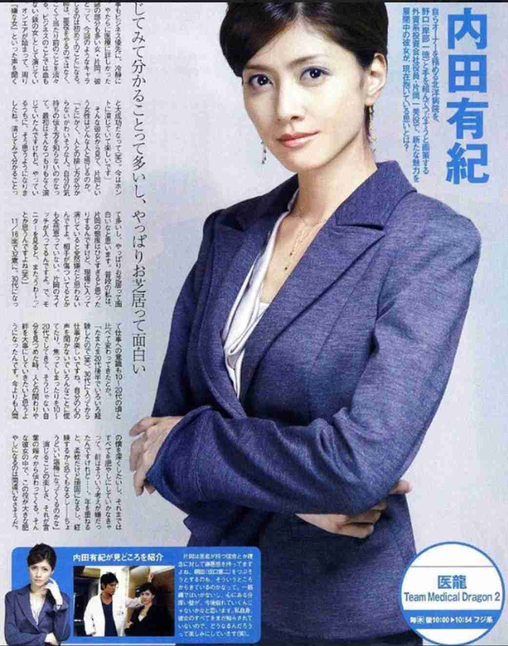 内田有紀さんを語りましょう
