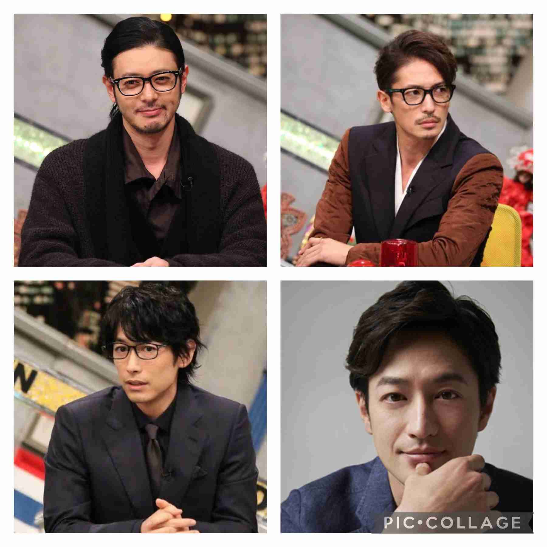 好きな顔4人集めてみた!【男性編part12】