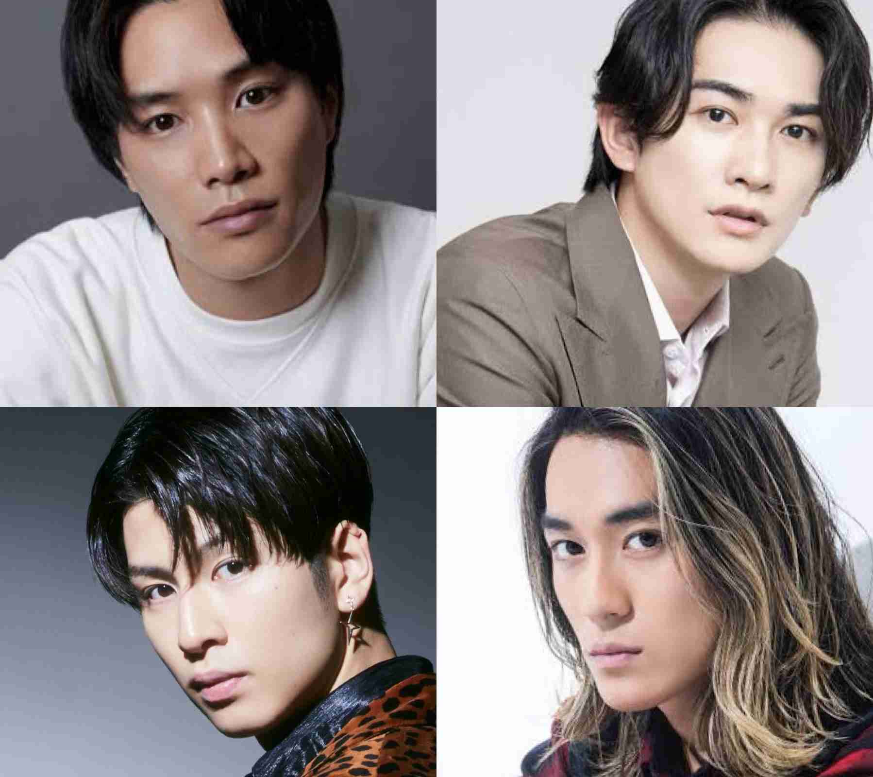 好きな顔4人集めてみた!【男性編part12】