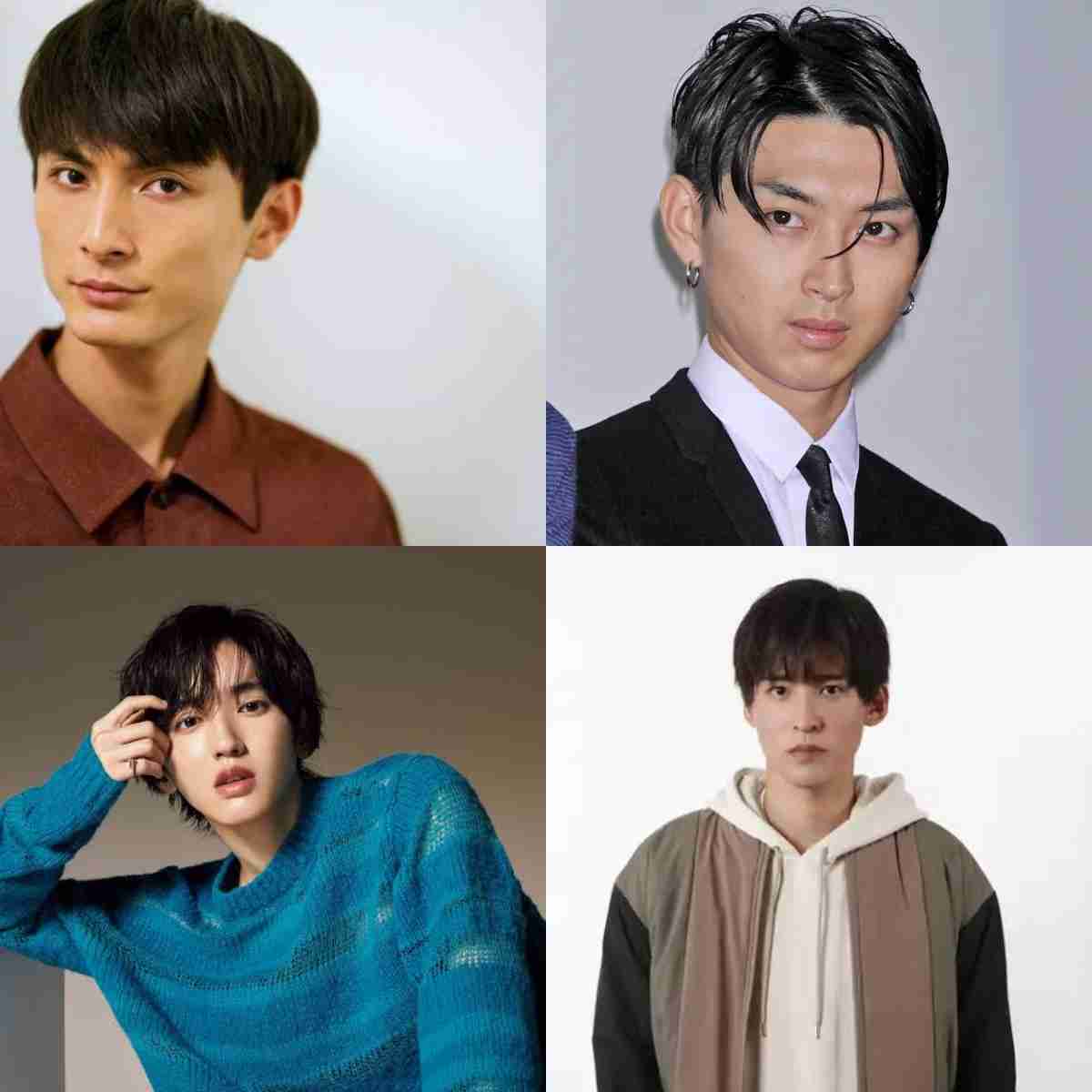 好きな顔4人集めてみた!【男性編part12】