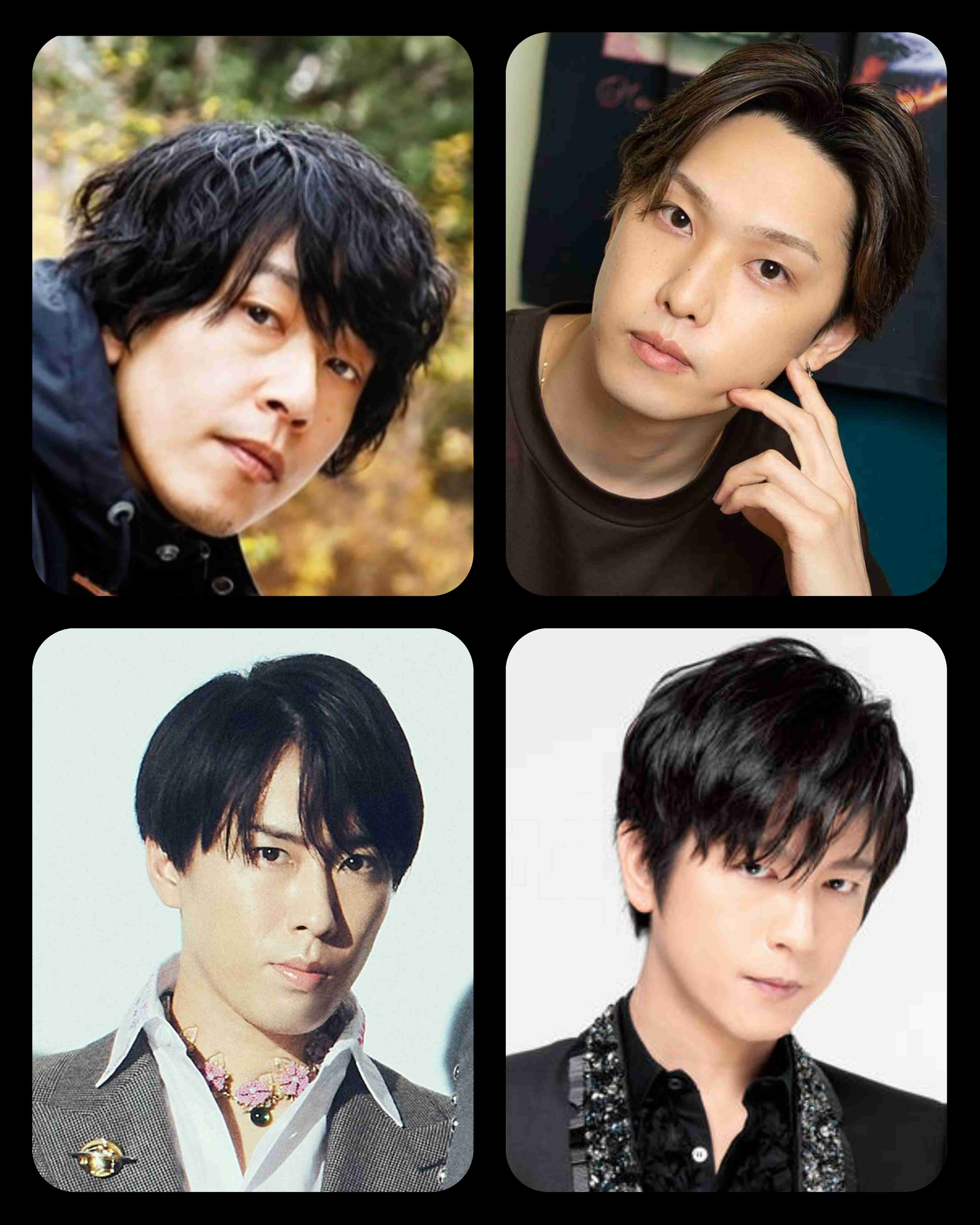 好きな顔4人集めてみた!【男性編part12】
