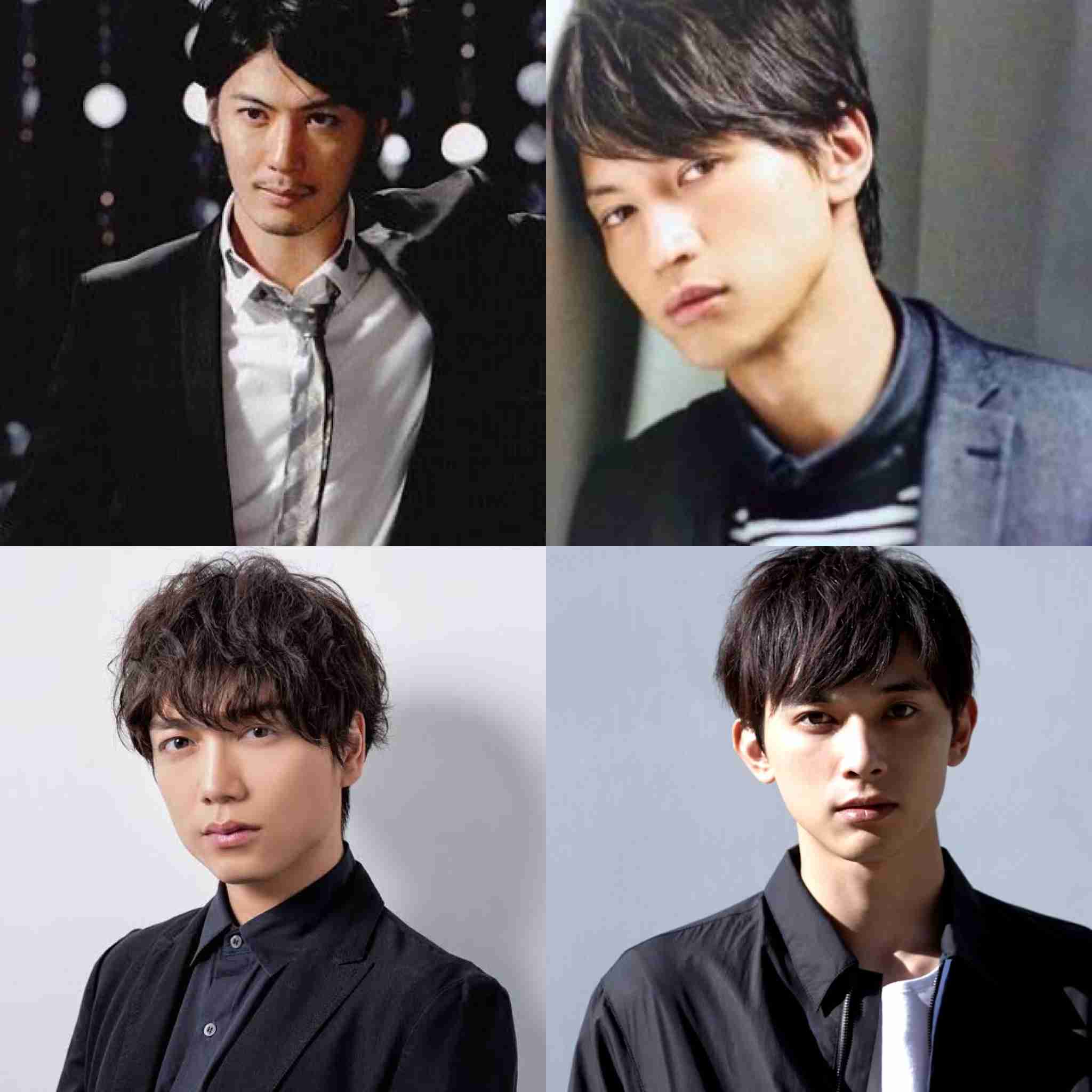 好きな顔4人集めてみた!【男性編part12】