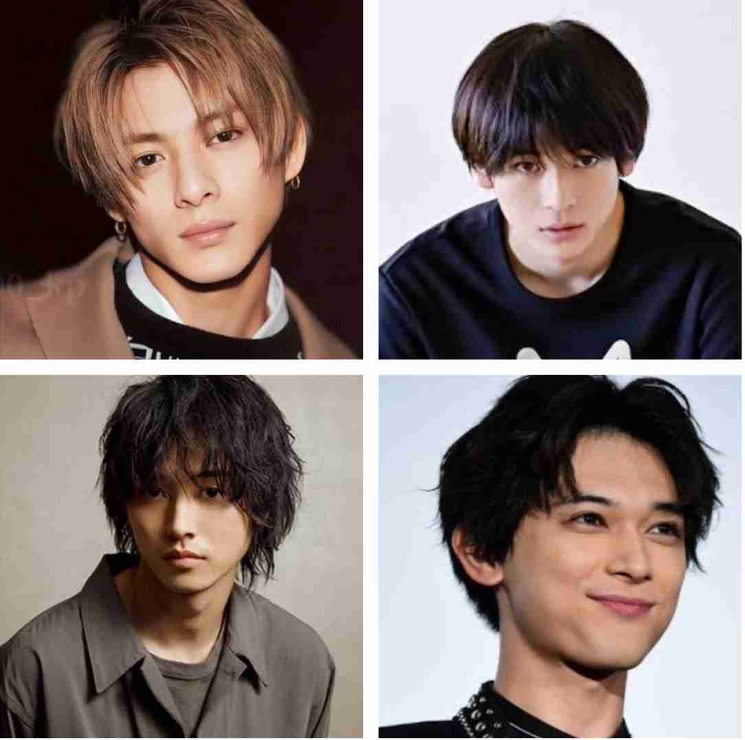 好きな顔4人集めてみた!【男性編part12】