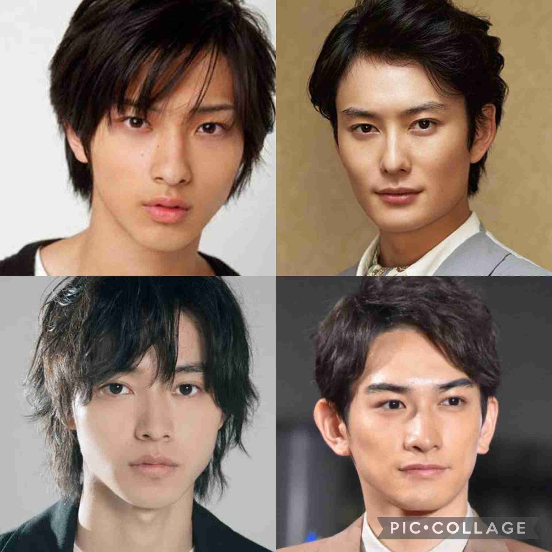 好きな顔4人集めてみた!【男性編part12】