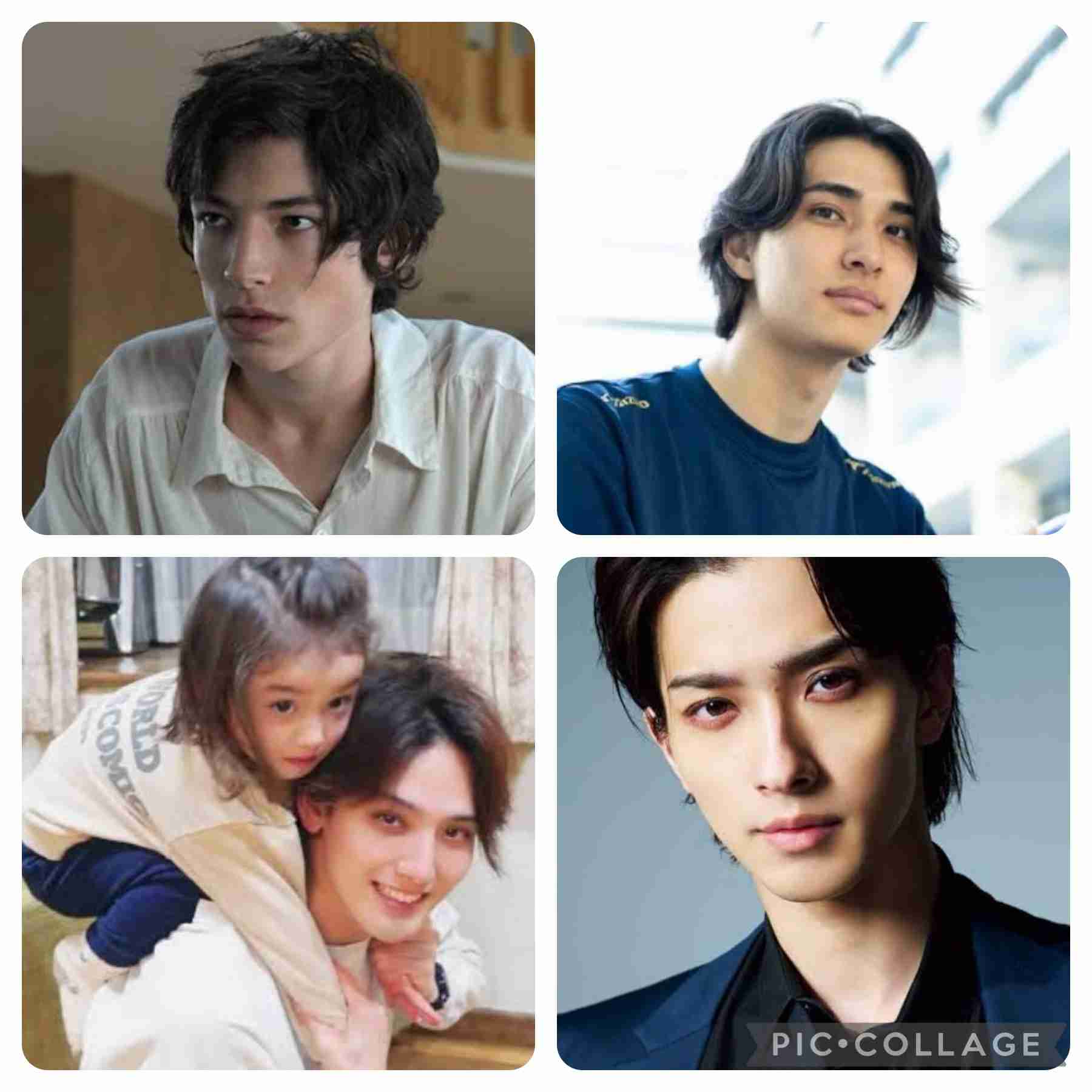 好きな顔4人集めてみた!【男性編part12】
