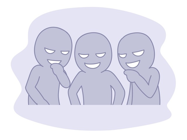 外を歩いていて悪口言われた事ある人!