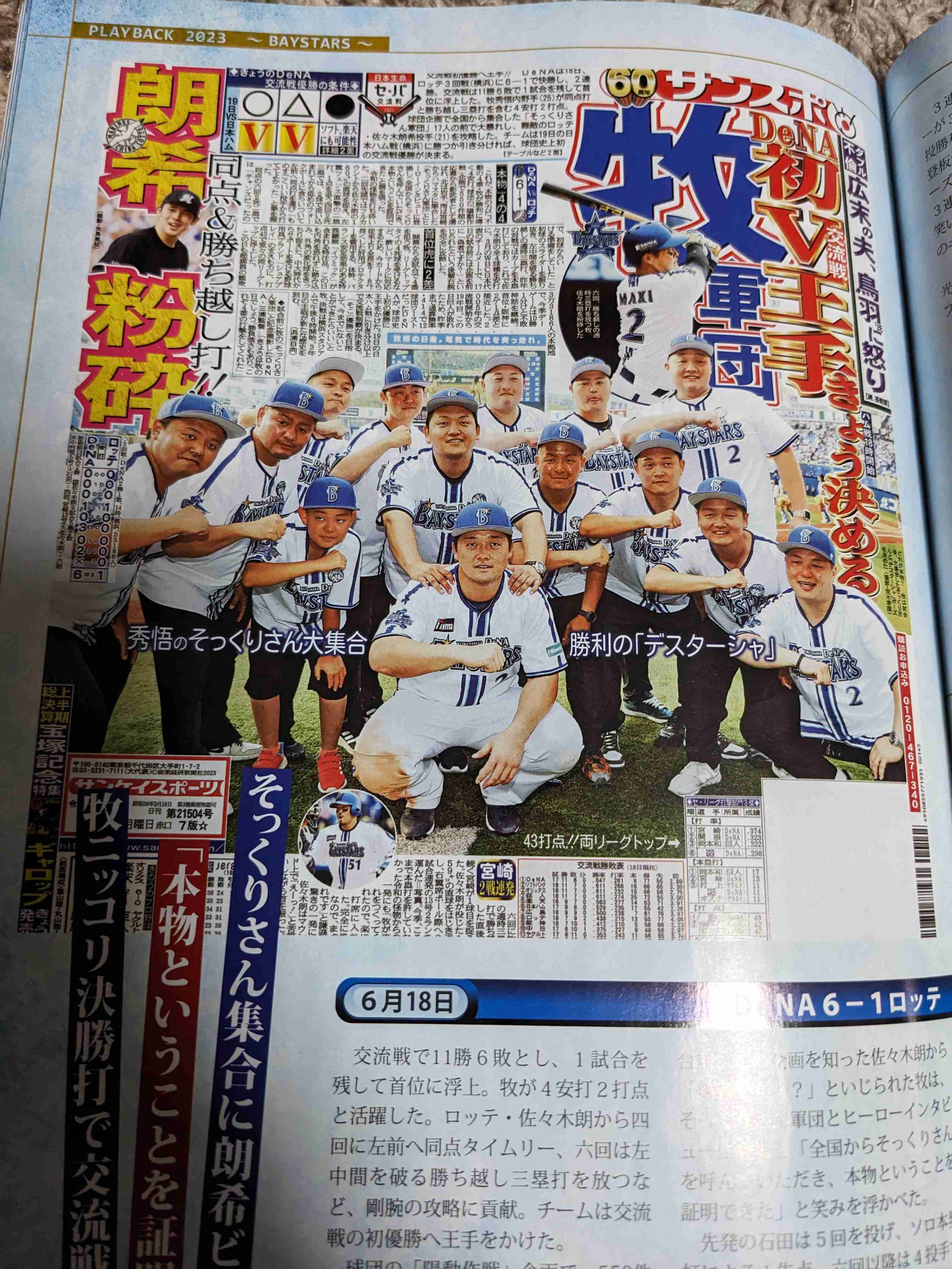 横浜DeNAベイスターズを応援しよう
