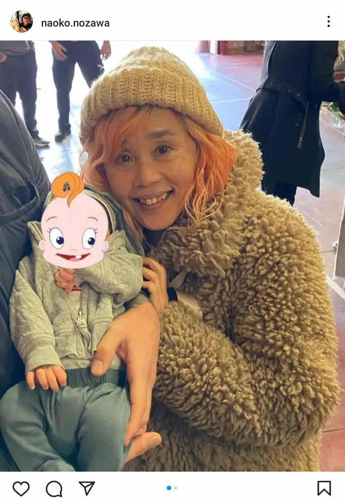野沢直子 60歳でベビーシッターのバイト開始 1歳半&9歳を担当「アメリカ人ママのいいとこは…」