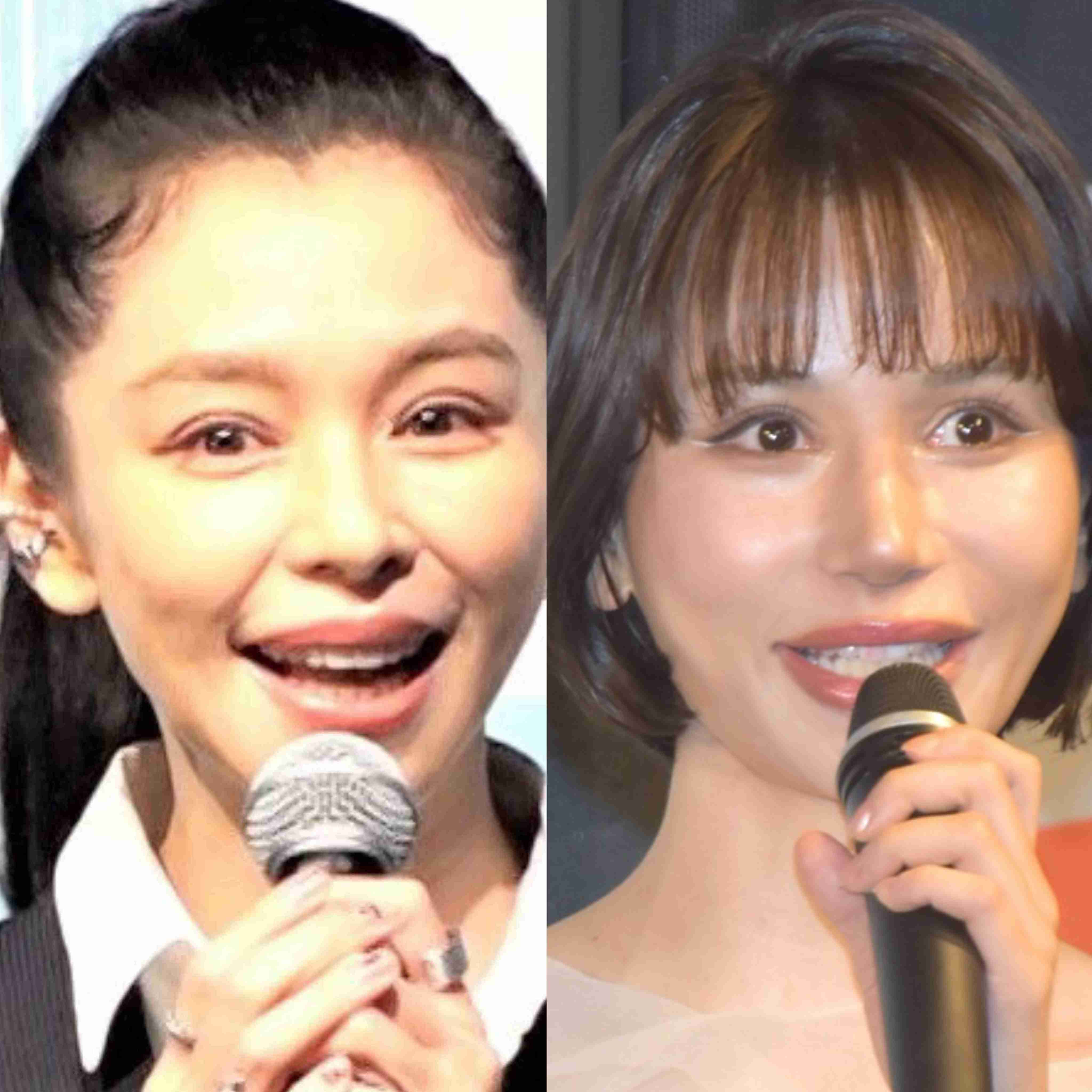 「比べたらダメだよ」千秋、ビビアン・スーと紅白オフショット　ポケビ＆ブラビで共演「あっちはアジアの妖精で こっちはアジアの燻製」